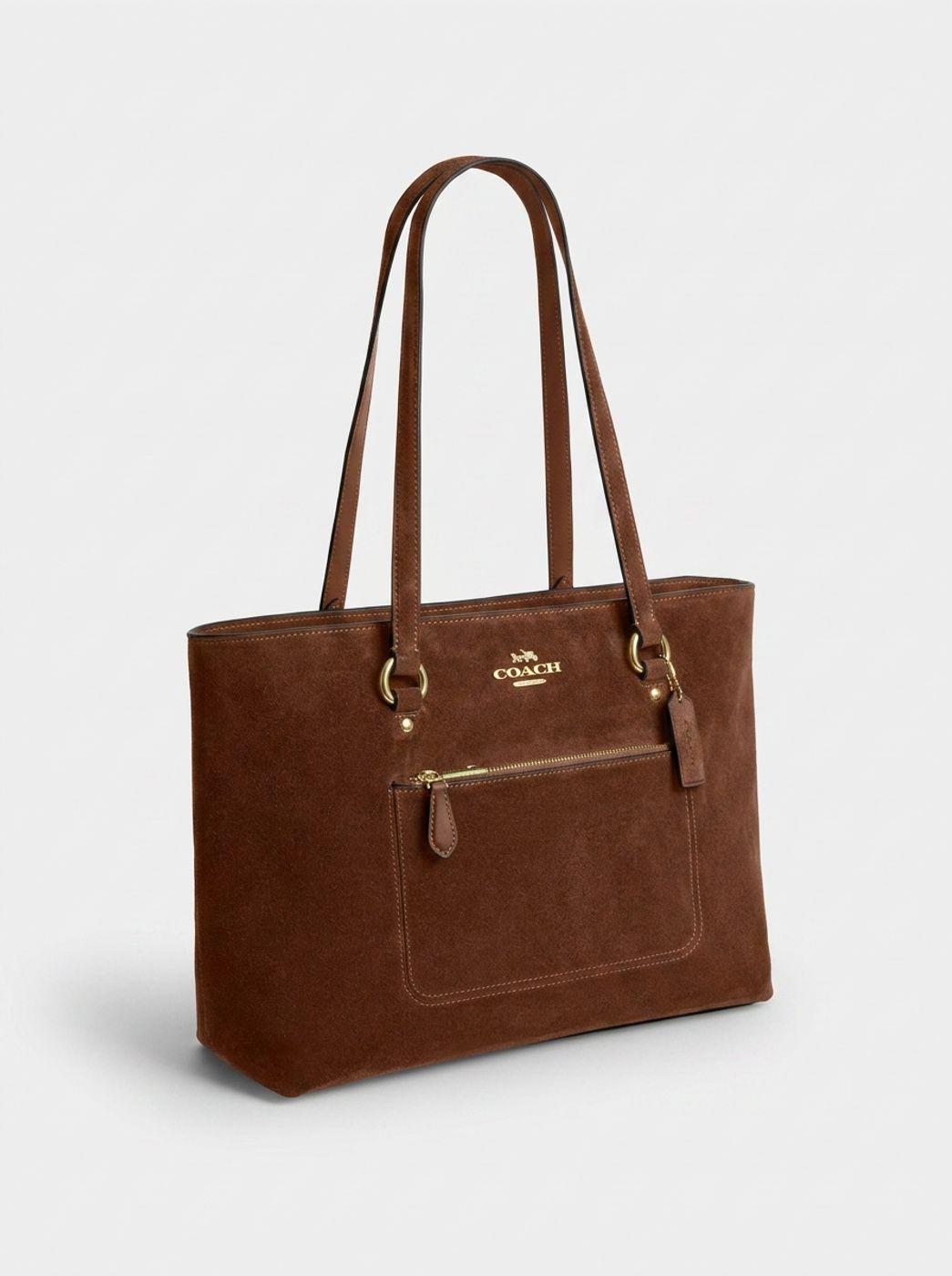 Tote Coach Station Cafe Ante Piel Lisa-3