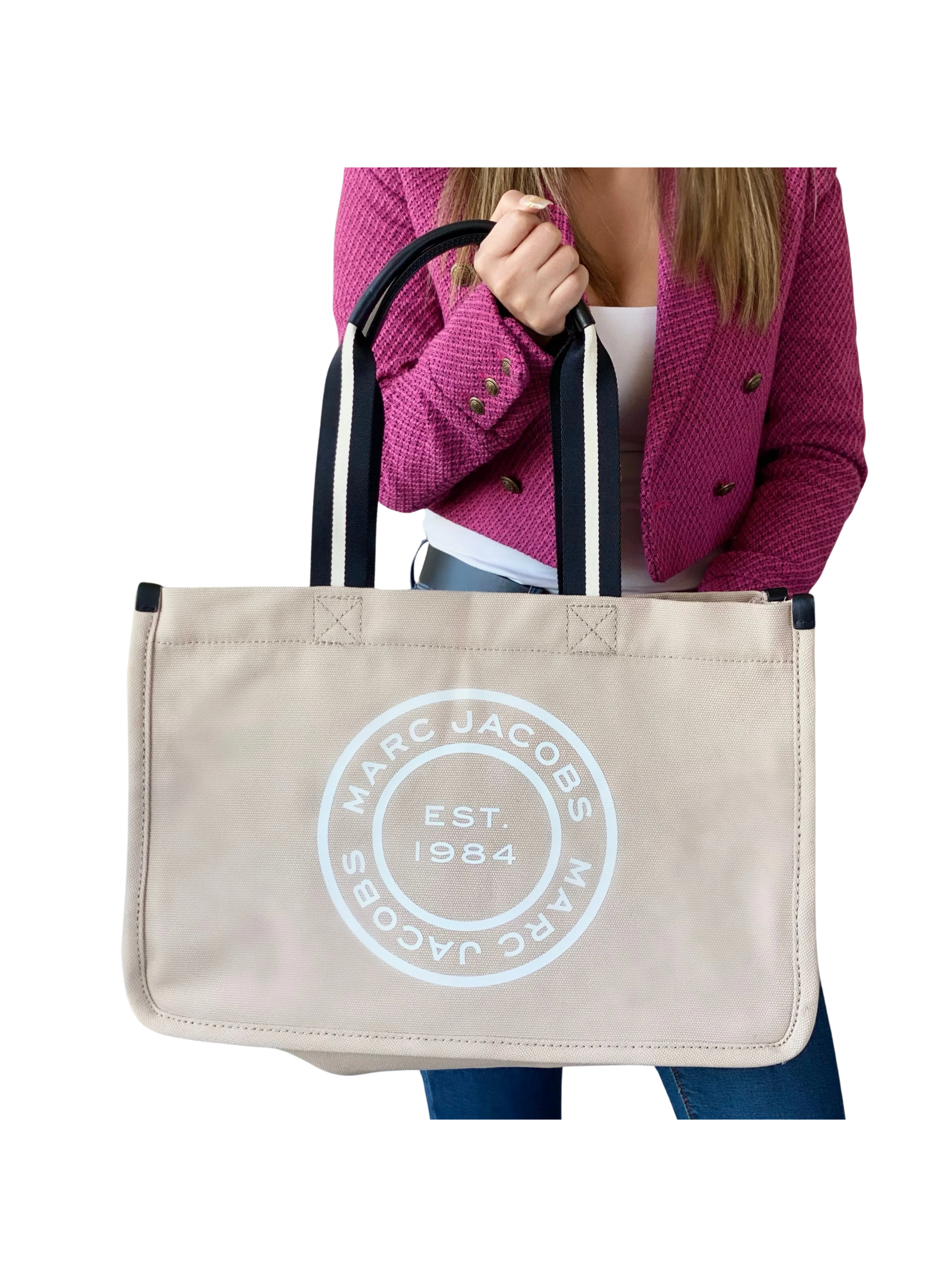 TOTE MARC JACOBS BEIGE GRANDE-2