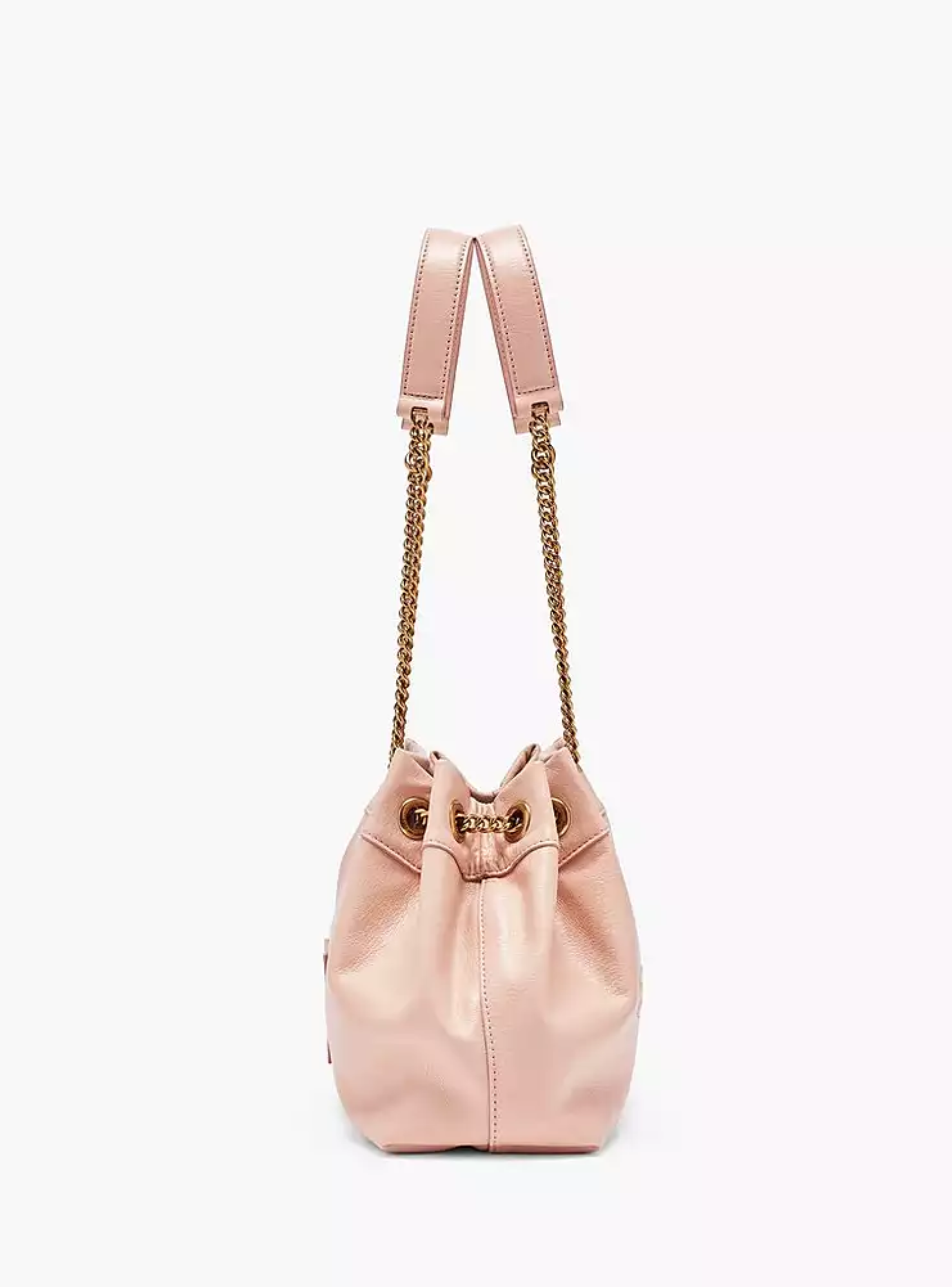 Cartera Marc Jacobs Small Chain Sack Bag Rose-2