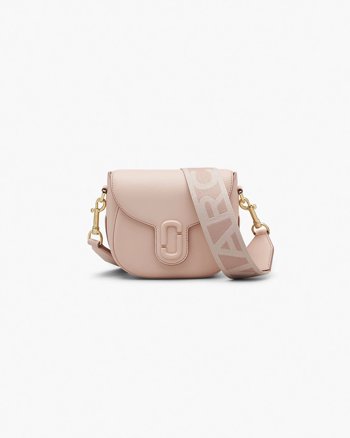 Crossbody Marc Jacobs The Covered Saddle Rose-0