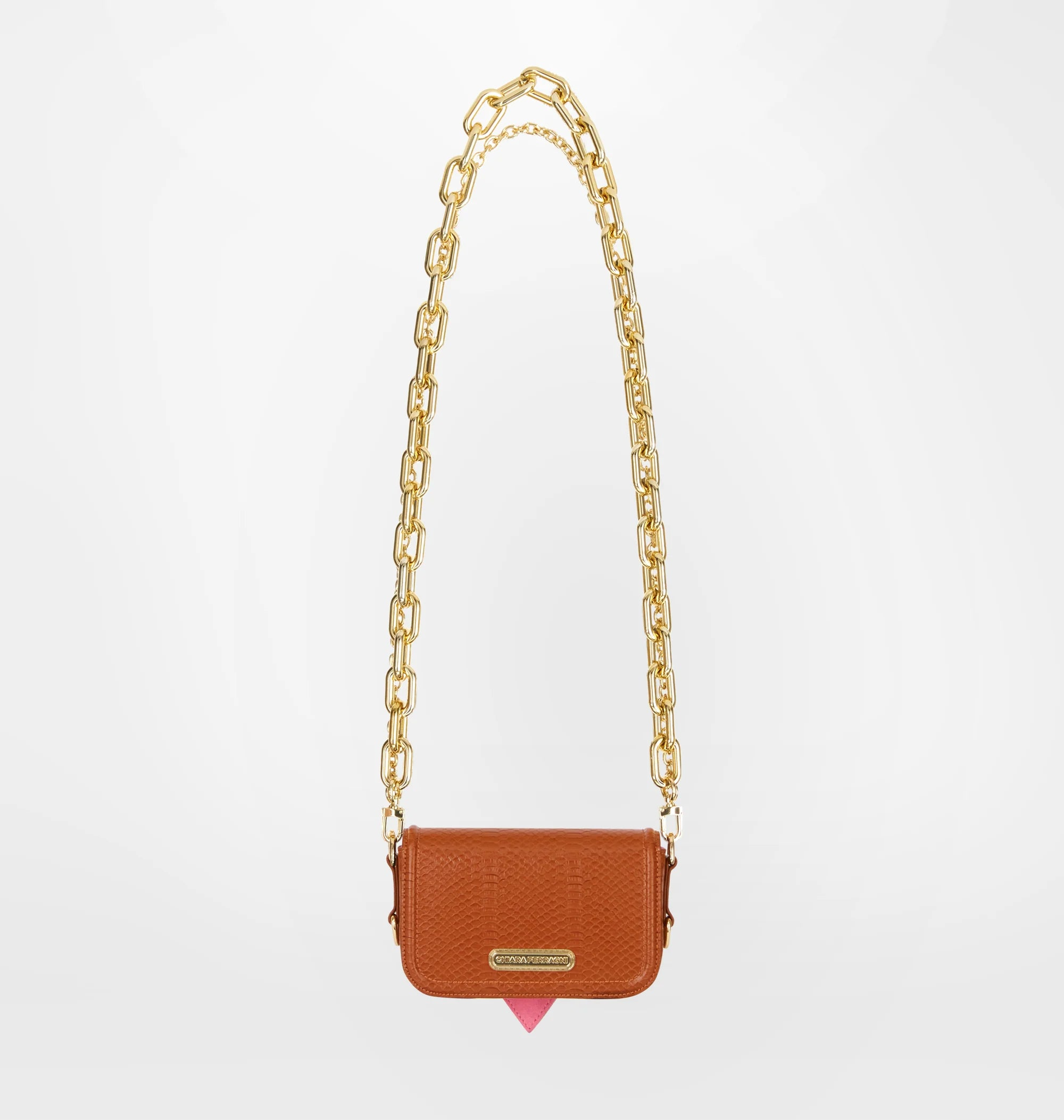 Crossbody Chiara Ferragni Eyelike Bag Naranjo S-1