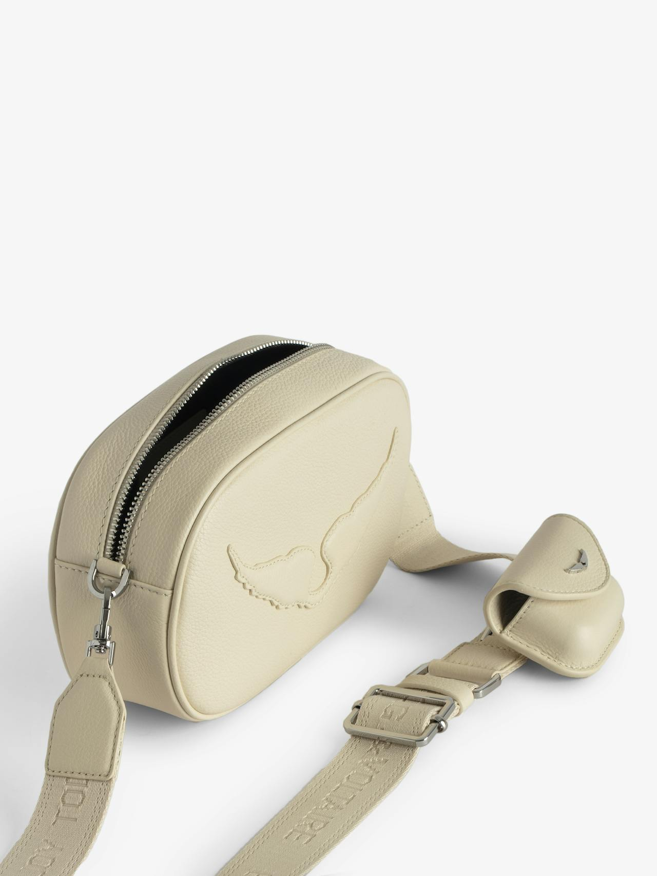 Crossbody Zadig Voltaire Rock With You Crema-3