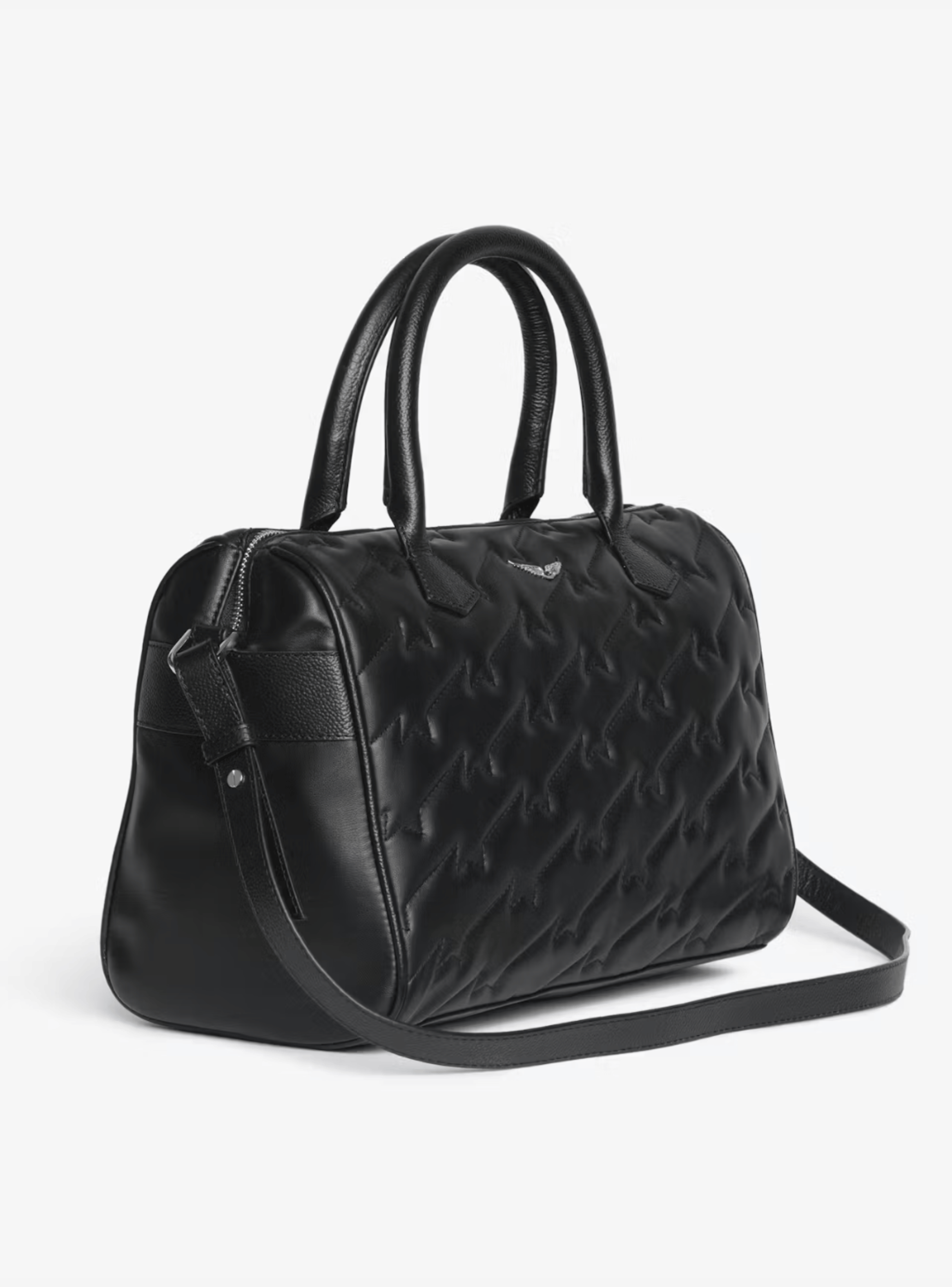 Cartera Zadig Voltaire Sunny Medium Wings Black-2