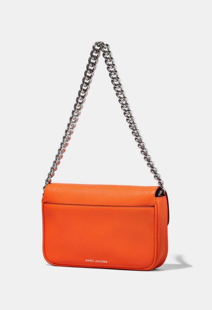 Cartera Marc Jacobs The J Marc Shoulder Electric Orange-1