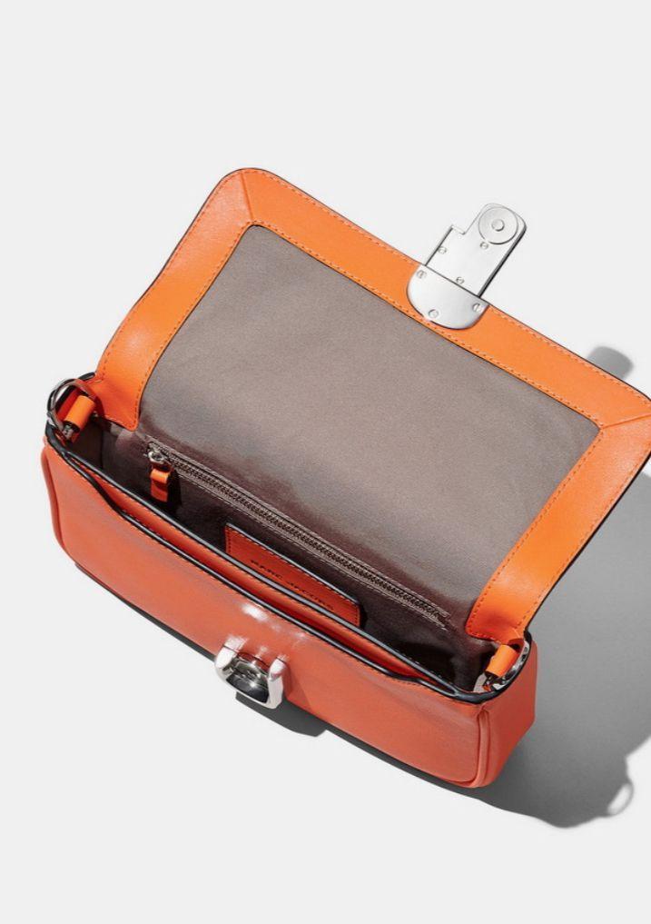 Cartera Marc Jacobs The J Marc Shoulder Electric Orange-2
