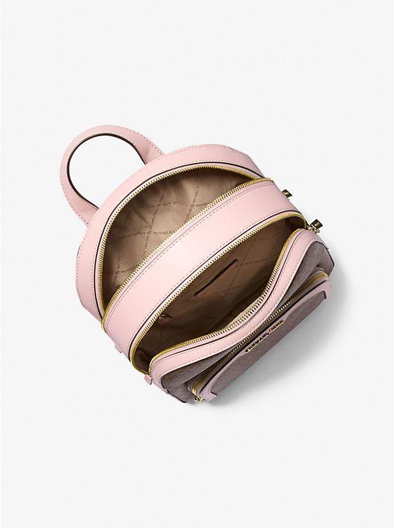 Mochila Michael Kors Jaycee Blush Mediana-1