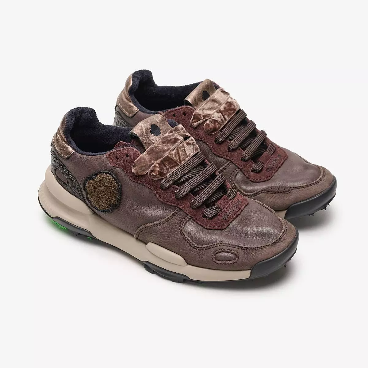 Zapatilla Urbana Chacrona Premium Chocolate-0