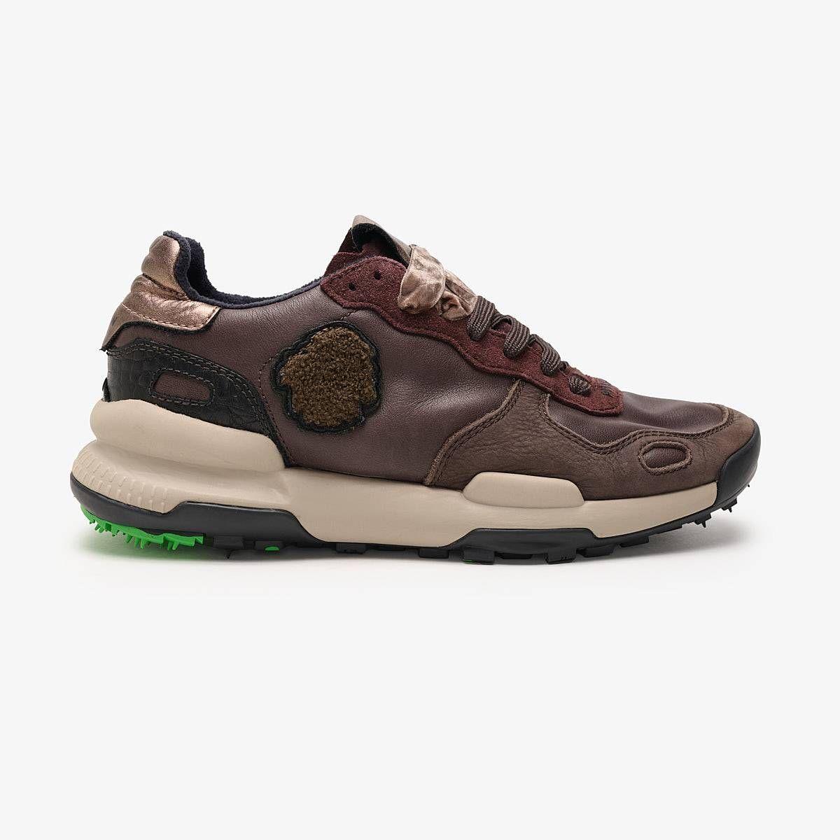 Zapatilla Urbana Chacrona Premium Chocolate-1