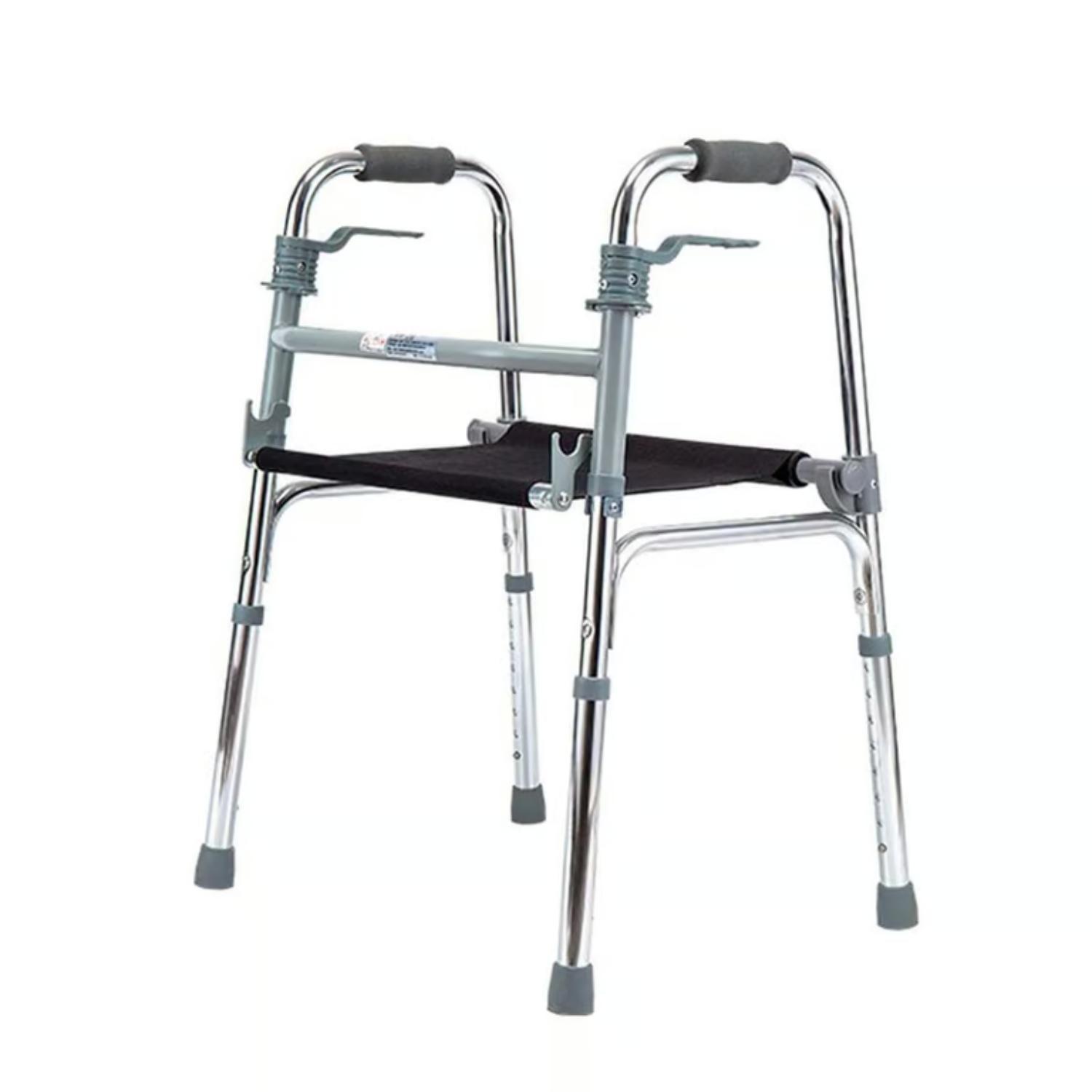 Andador Plegable Con Asiento-0