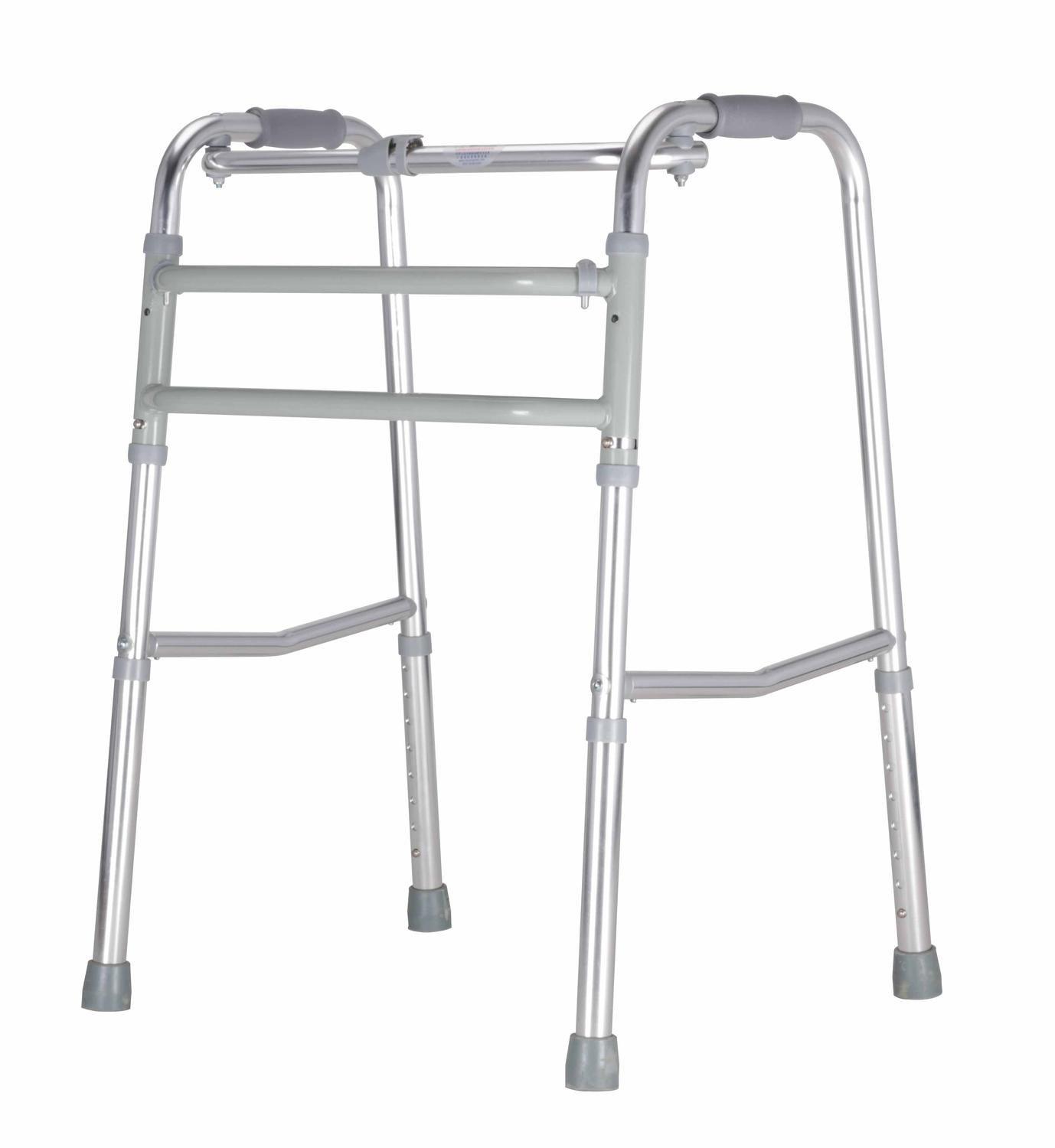 Andador Burro Ortopédico Plegable Paso a Paso Aluminio Strong-0
