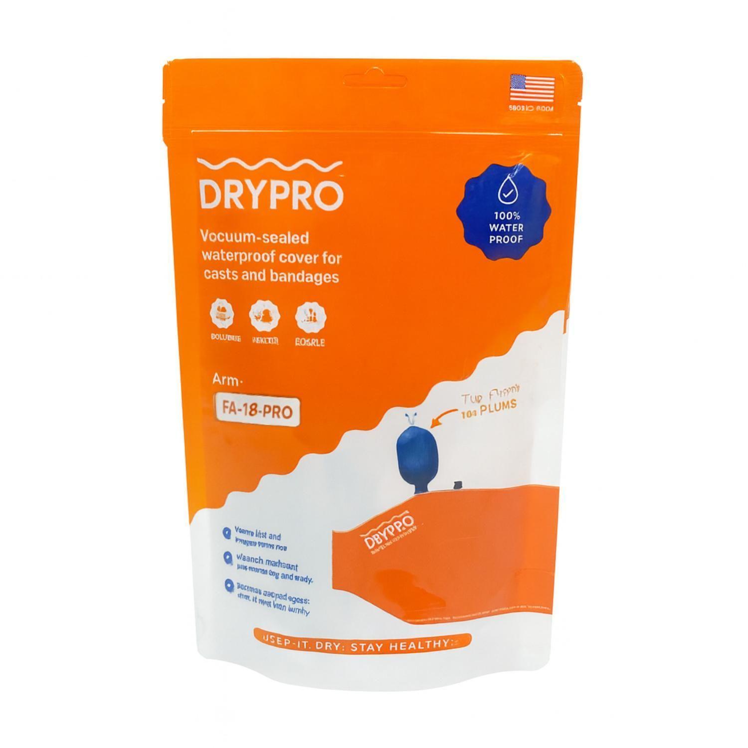 Protector De Yeso Inflable Brazo Largo Talla L-3