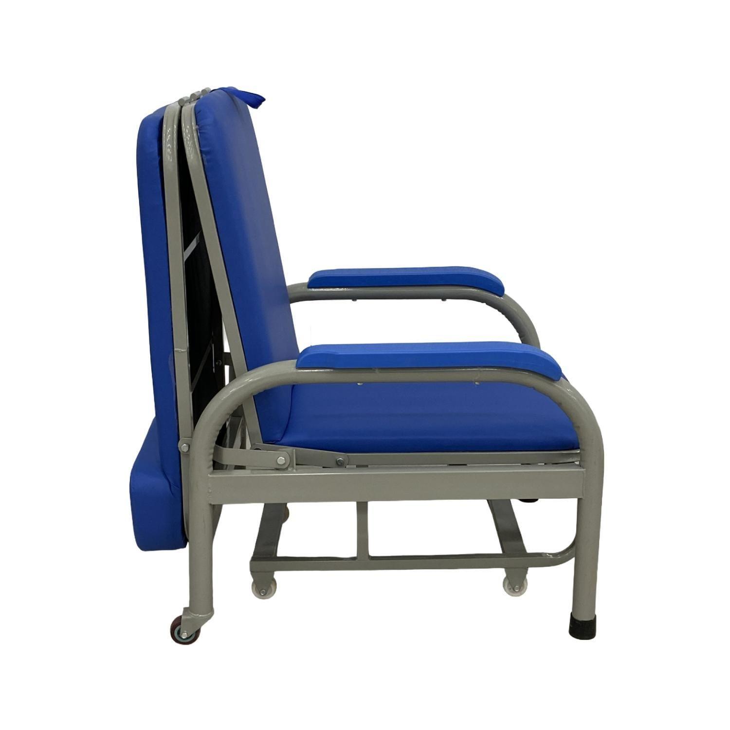 Silla Cama De Acero Para Acompañante-4