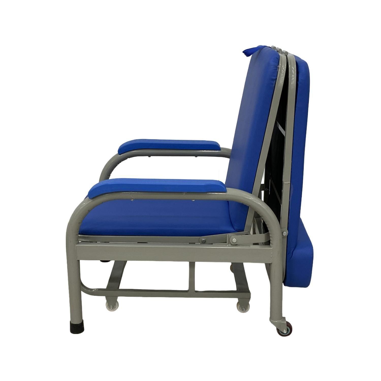 Silla Cama De Acero Para Acompañante-6