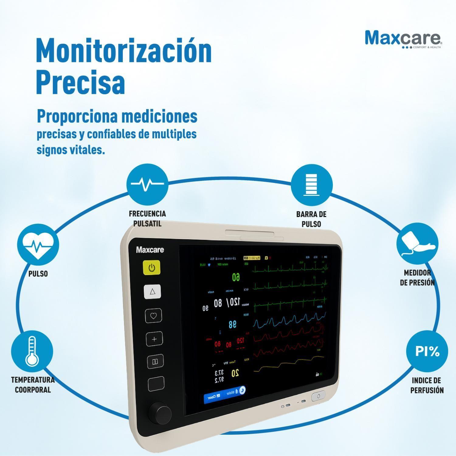 Monitor De Signos vitales Con Capnografía E Impresora M9-1