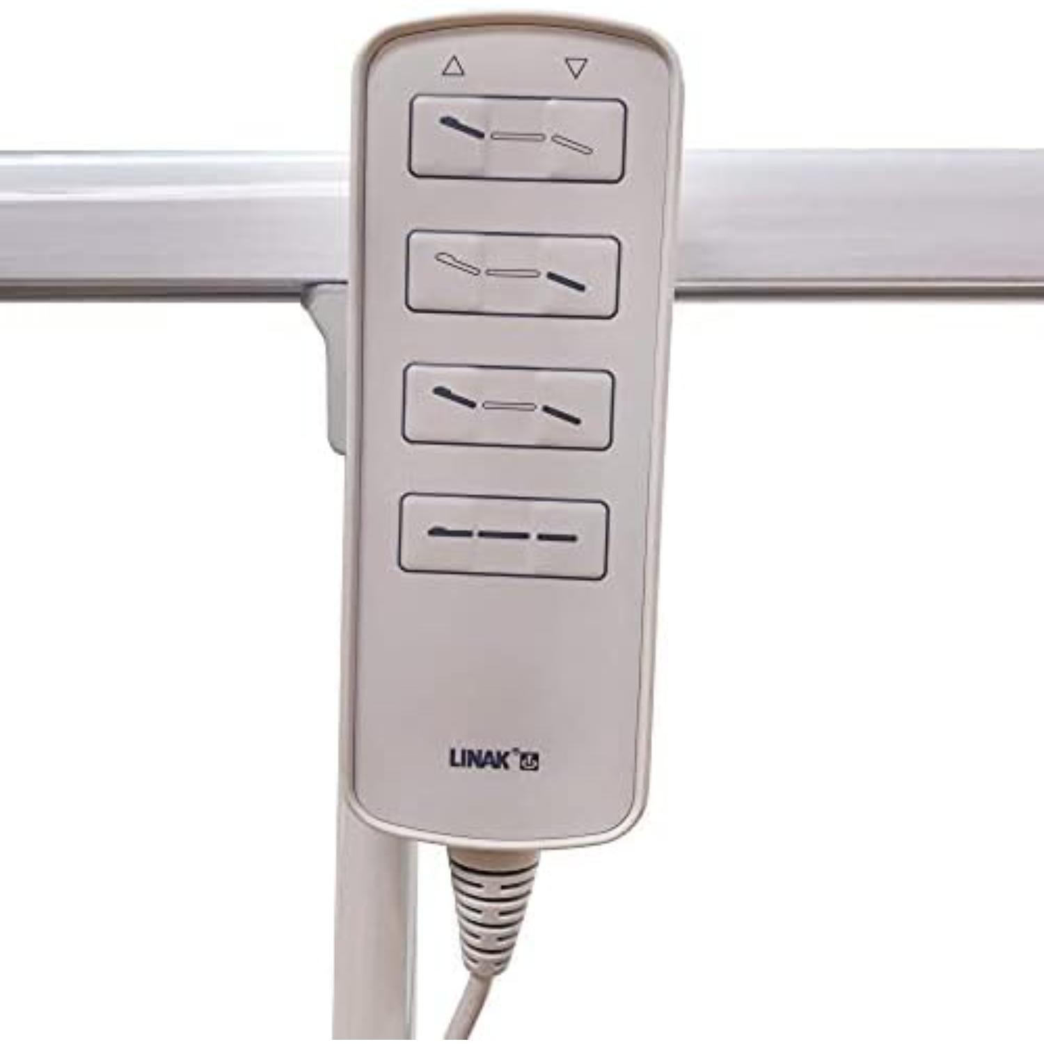 Cama Clínica Eléctrica 4 Posiciones Premium + Colchón 8cm-2