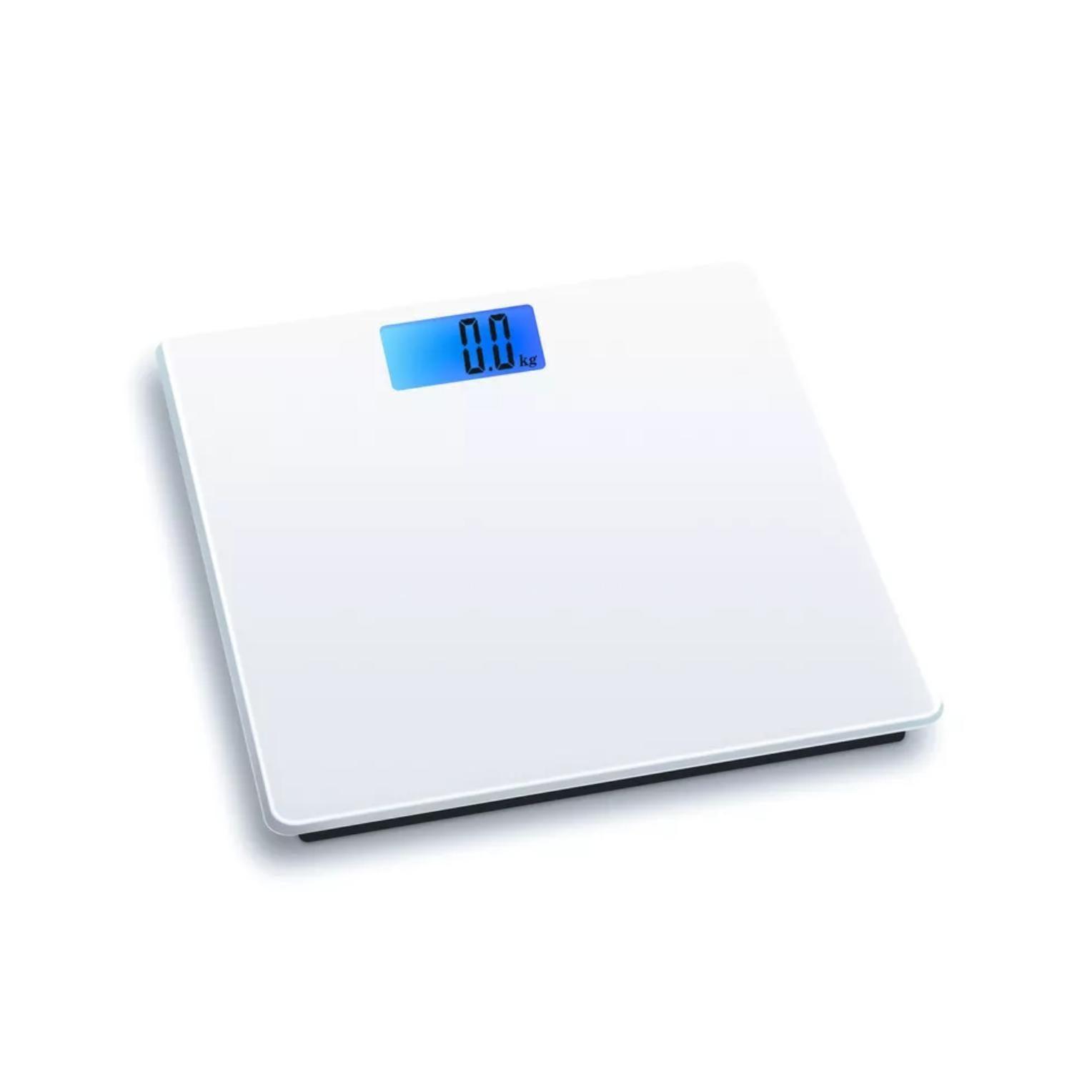Balanza Pesa Digital Blanca Para Baño-2