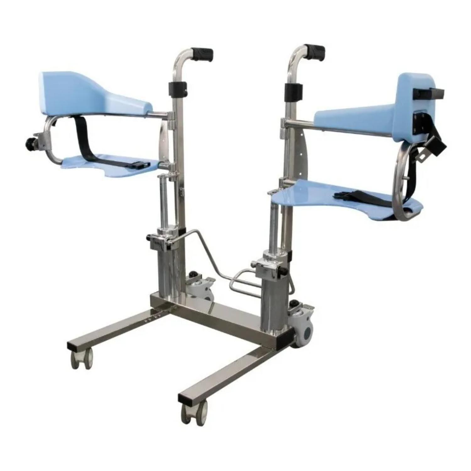 Silla de Transferencia para Baño Hidráulica con Ajuste de Pedal-2