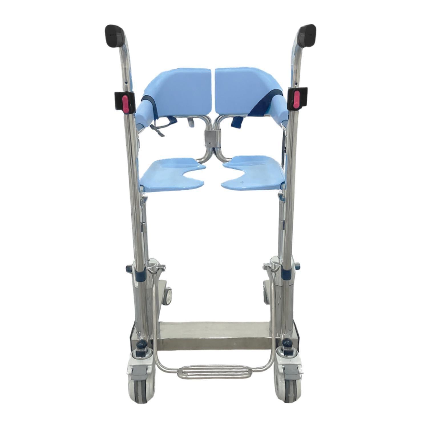 Silla de Transferencia para Baño Hidráulica con Ajuste de Pedal-3