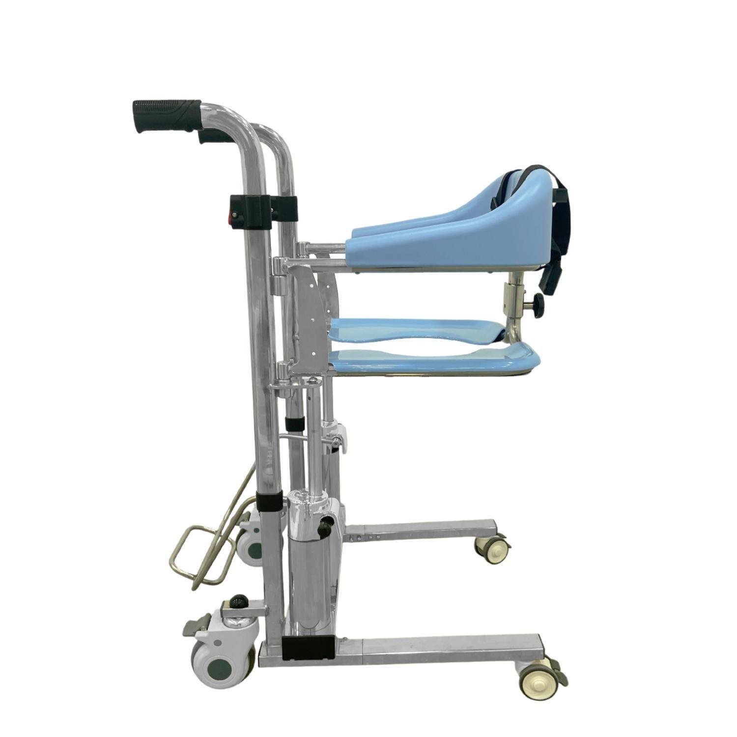 Silla de Transferencia para Baño Hidráulica con Ajuste de Pedal-5