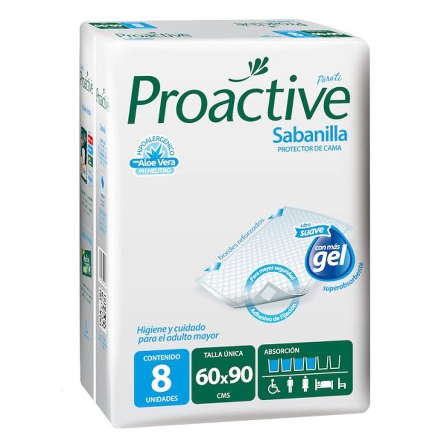 Sabanilla Protector De Cama Proactive 8 Unid-1