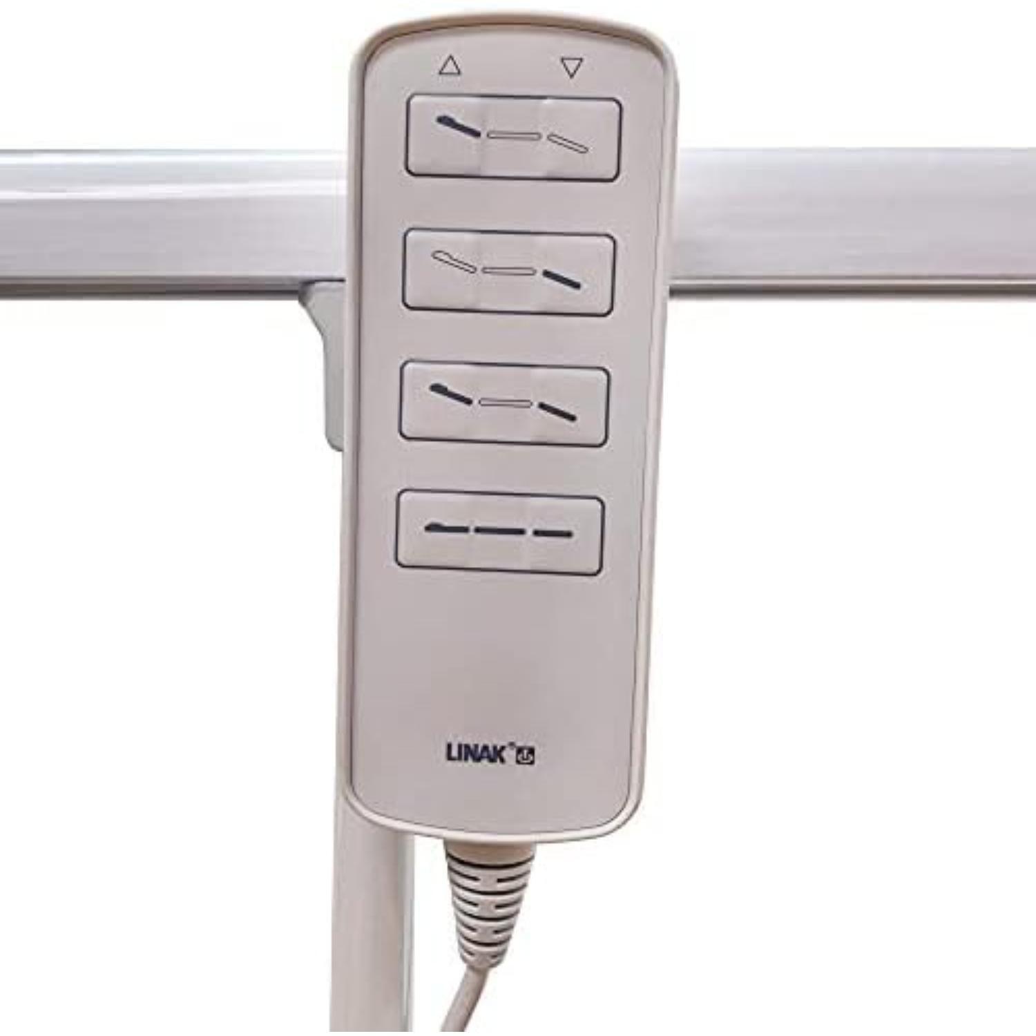 Catre Eléctrico 4 Posiciones + Colchón 10 Cms + Antiescaras-2