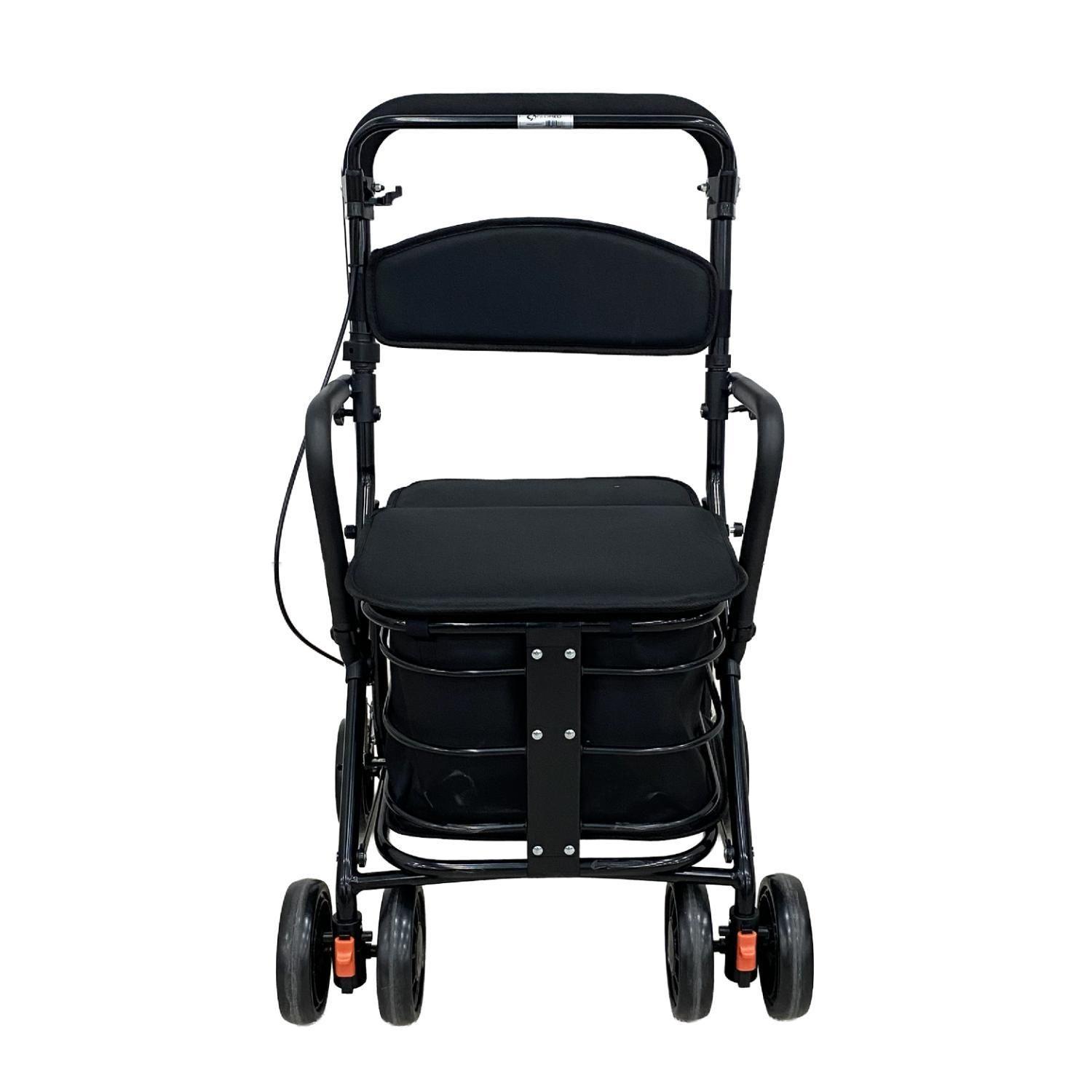 Carrito Burrito Andador con Asiento y Canasto-2