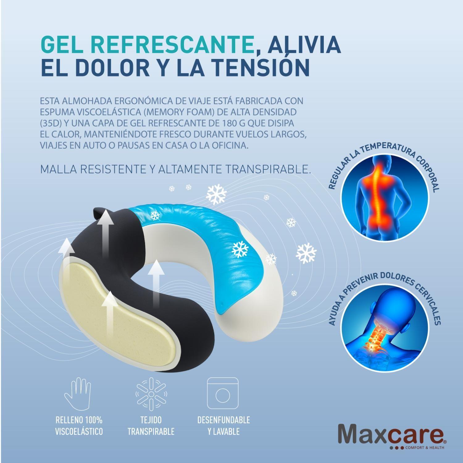 Almohada De Viaje/Cuello Soft Gel-2