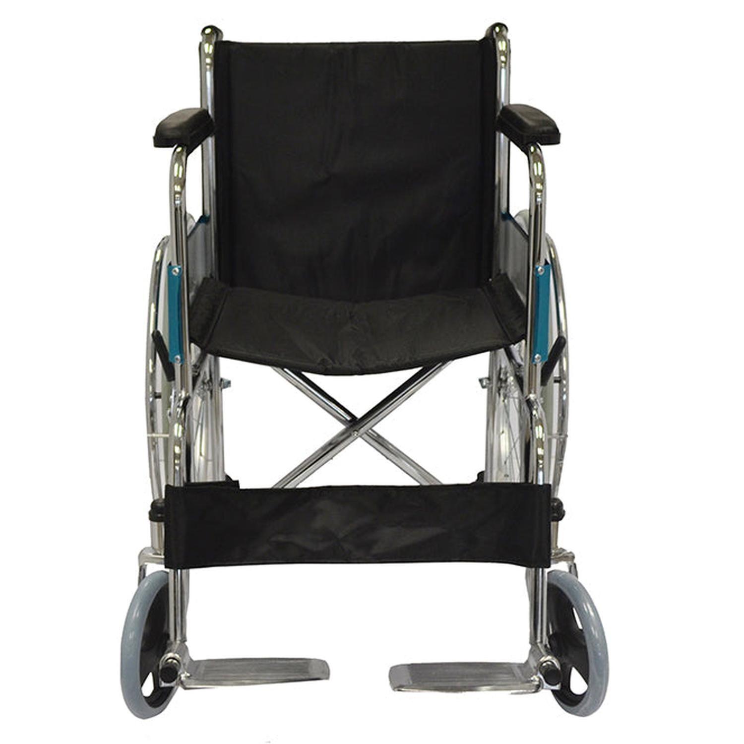 Pack 2 Sillas De Ruedas Estándar Asiento Nylon-2