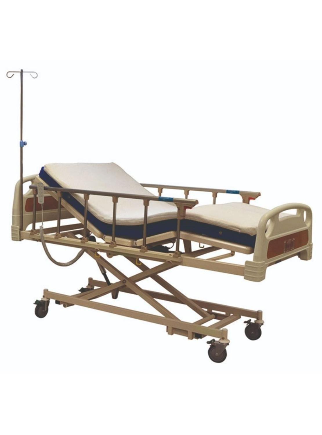 Cama Clínica Eléctrico 4 Pos Prem + Colchon 8cm + Topper-0