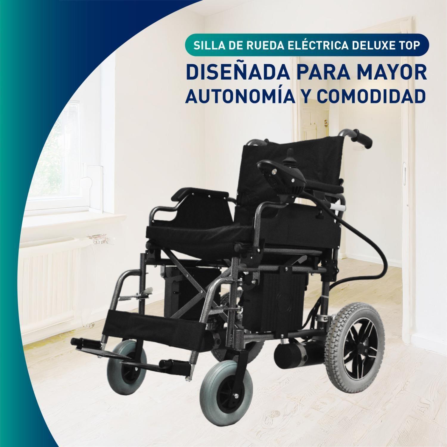 Silla De Ruedas Eléctrica A2 Premium - Doble Bateria-3