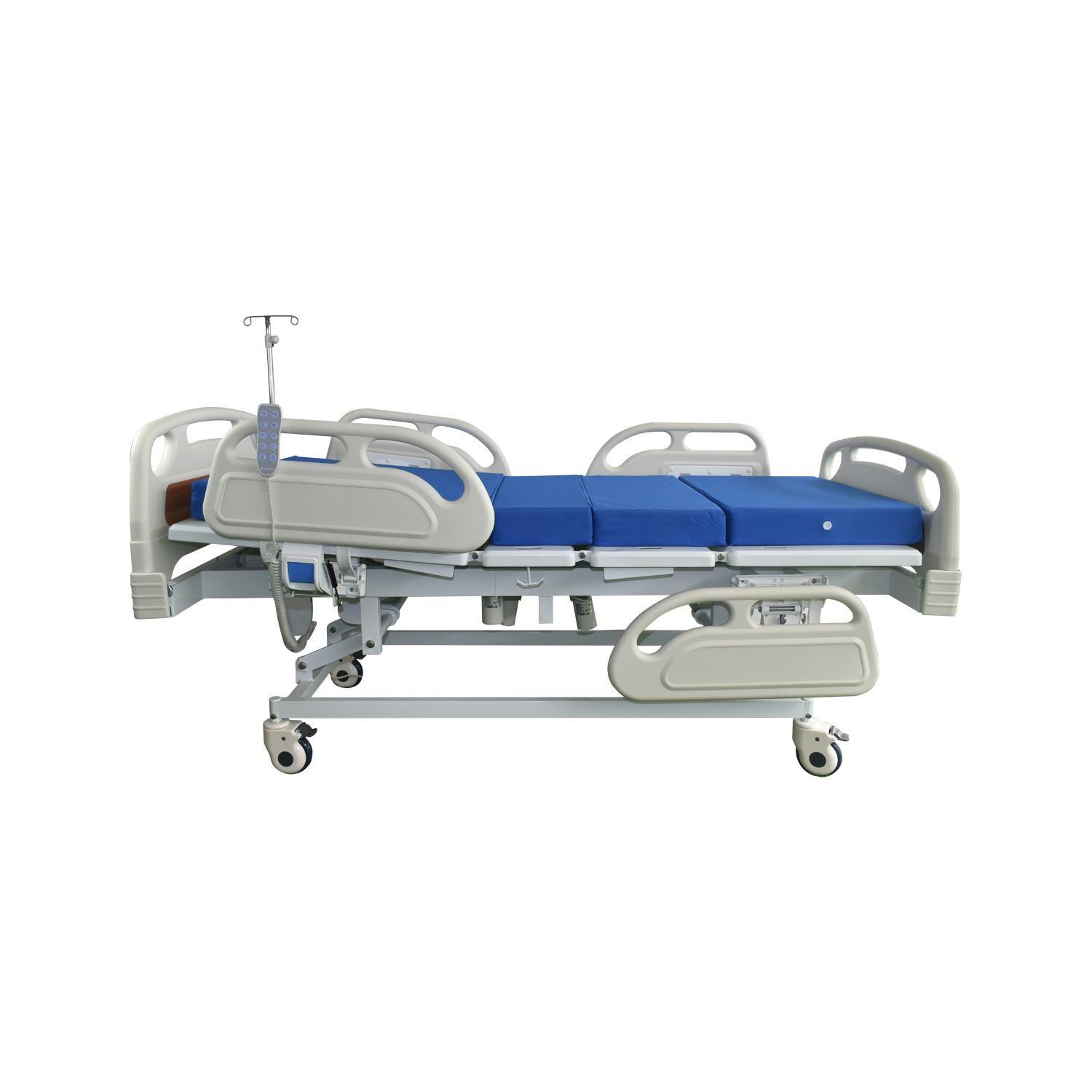 Cama Clínica Eléctrica 5 Posiciones Dlux + Colchón Pvc 8cm-0