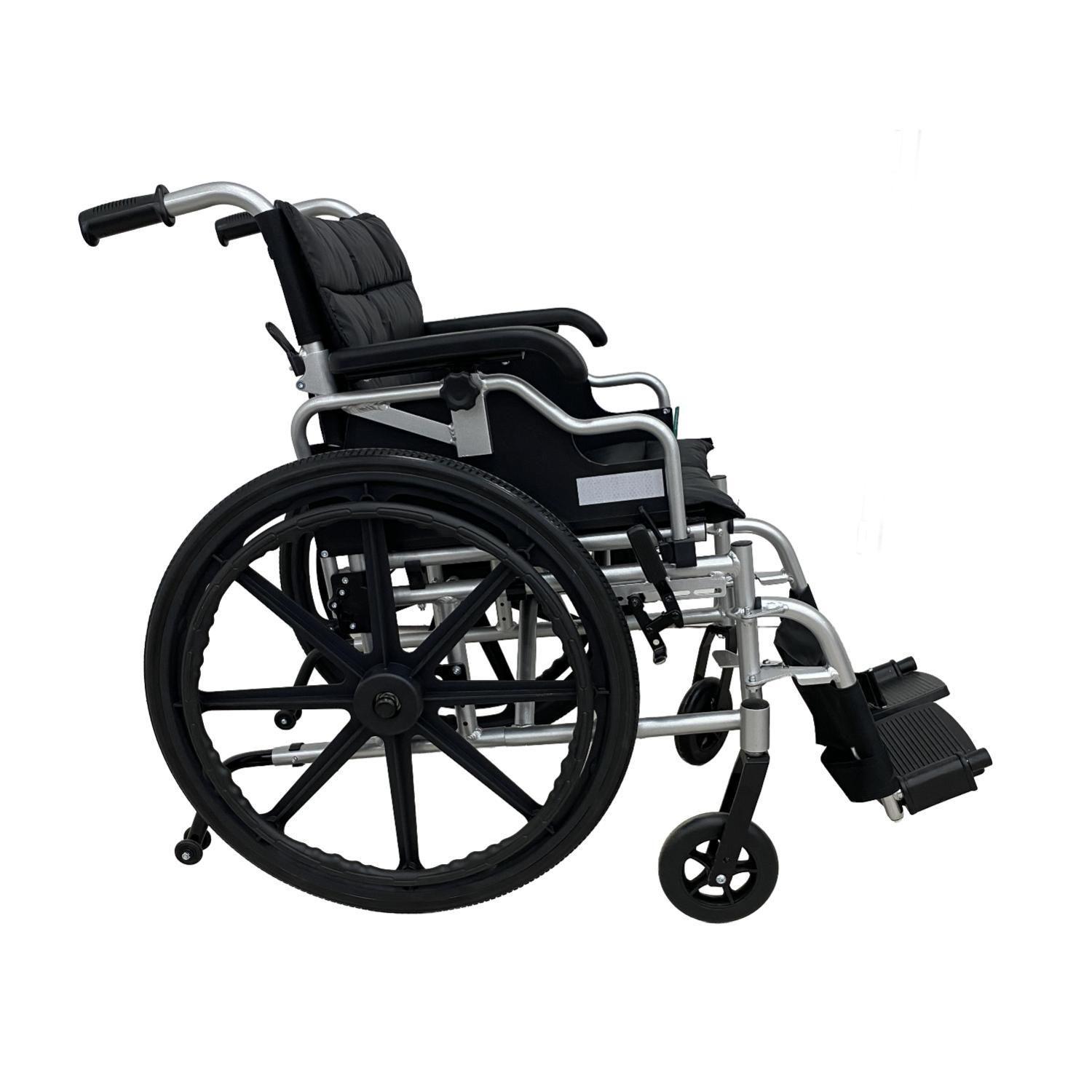 Silla De Ruedas Aluminio Liviana Acolchada Strong-4