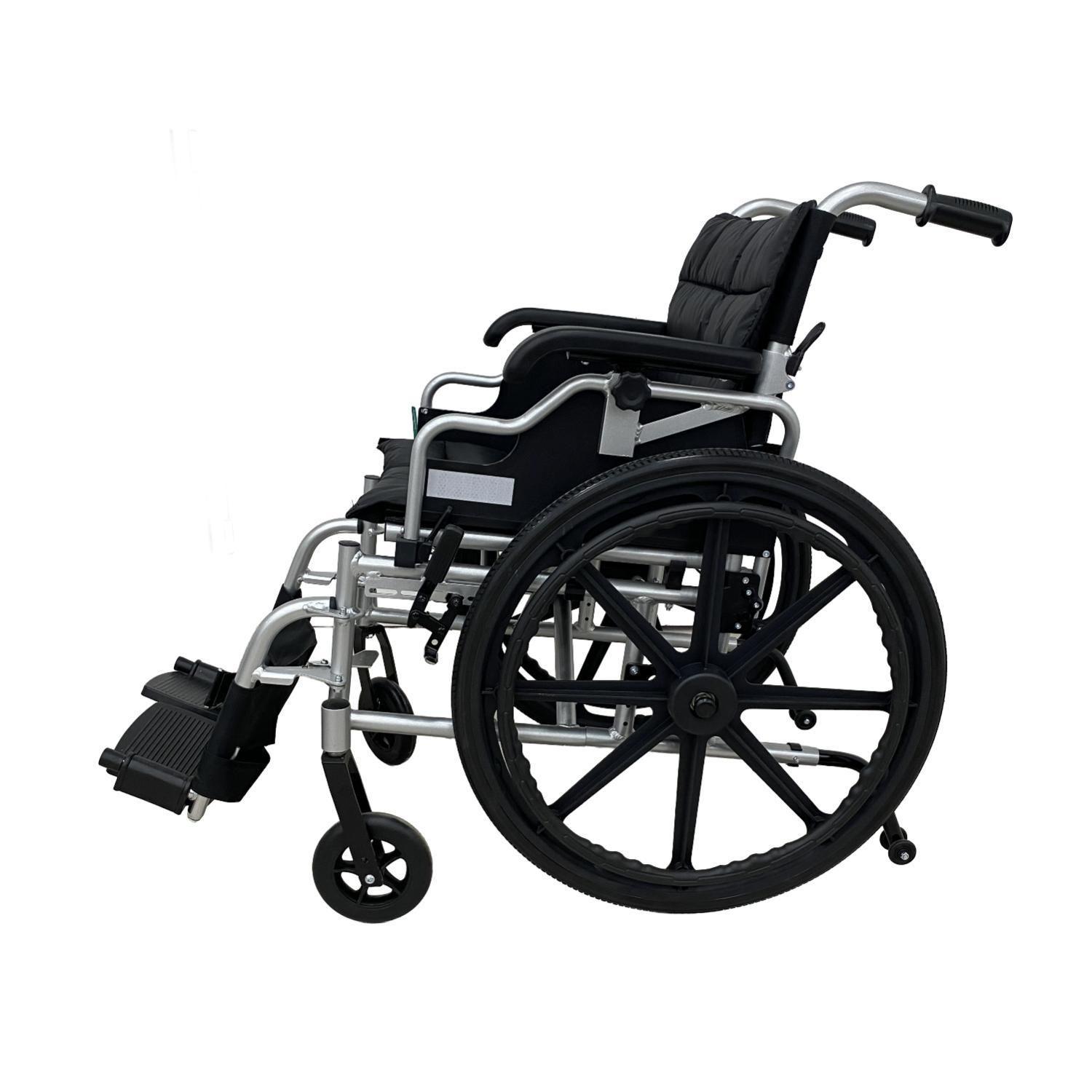 Silla De Ruedas Aluminio Liviana Acolchada Strong-5