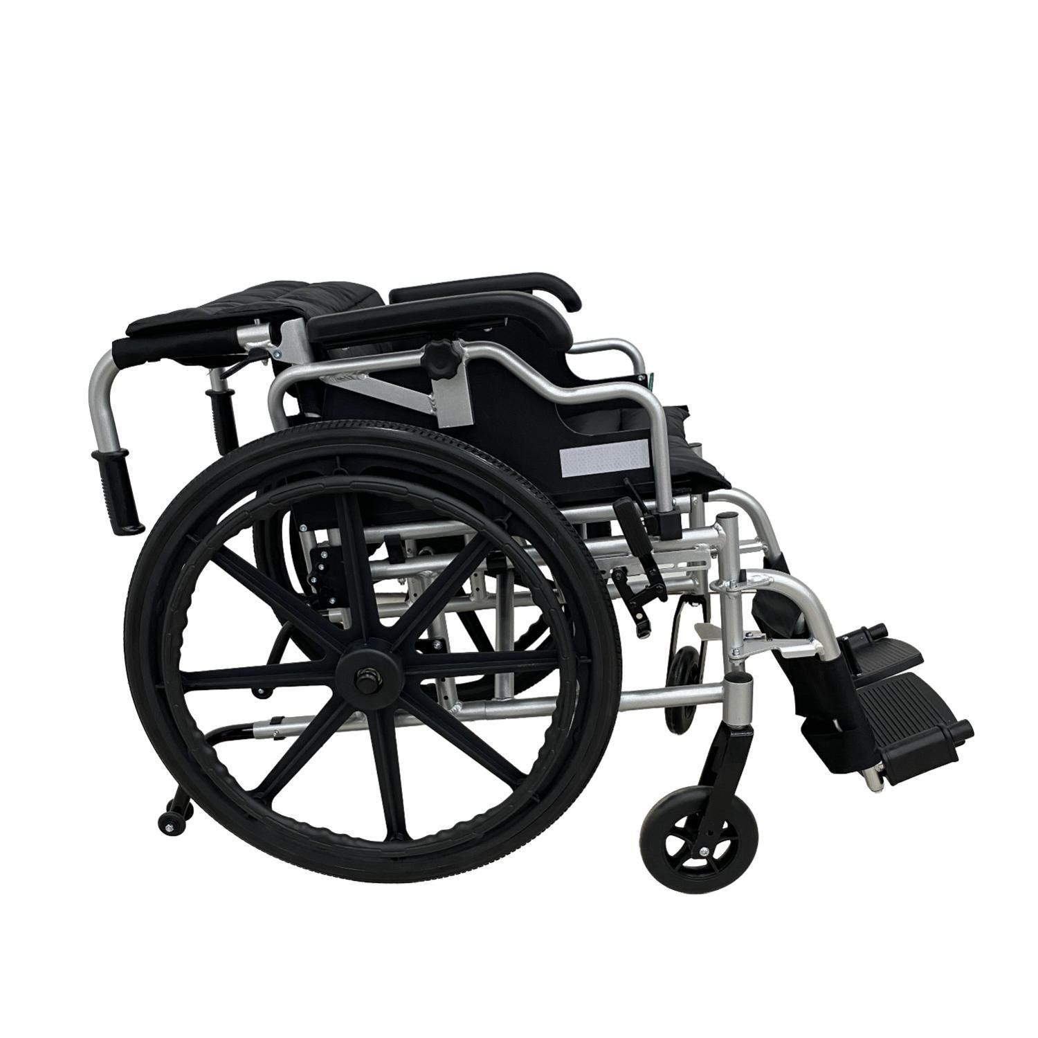 Silla De Ruedas Aluminio Liviana Acolchada Strong-7