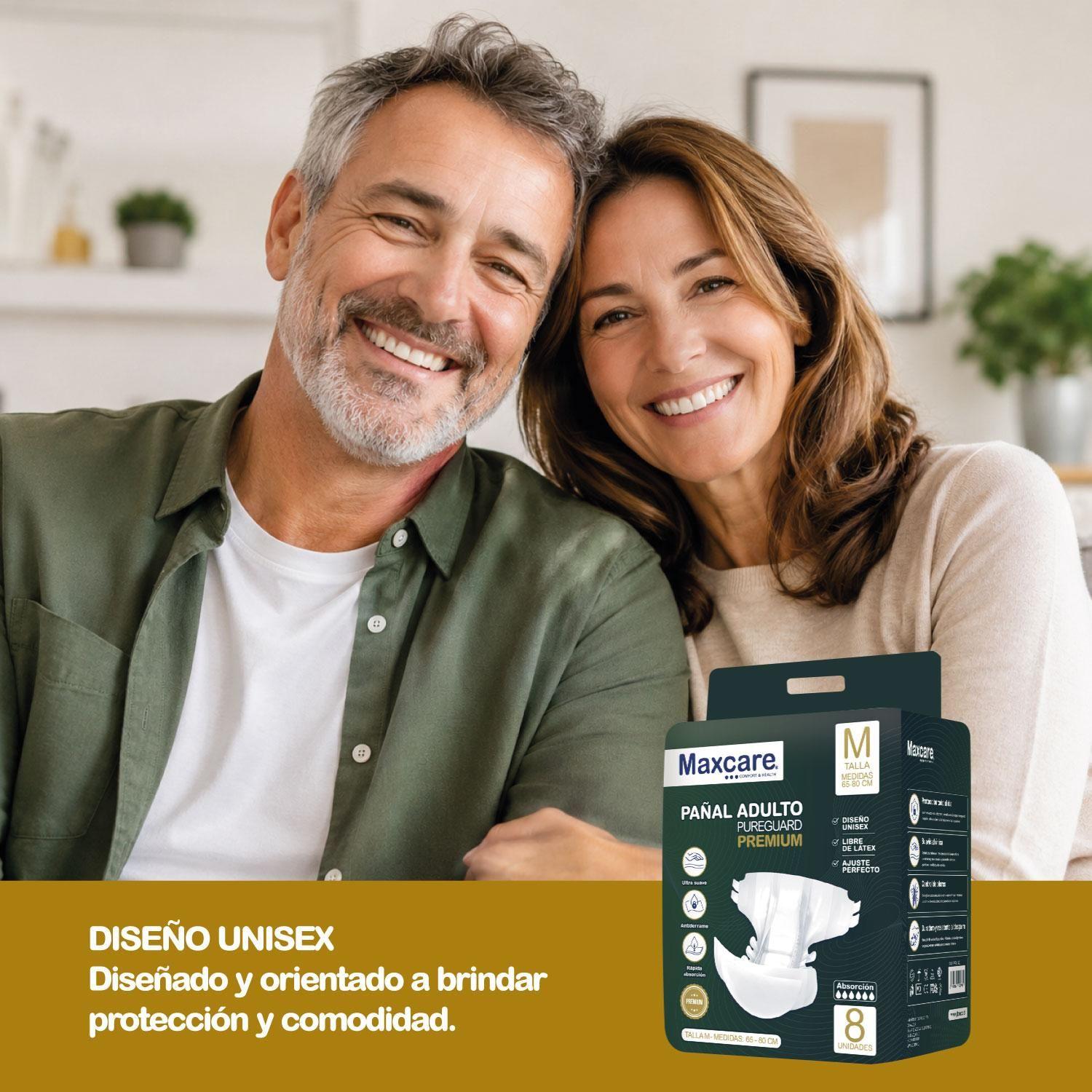 Pañal Adulto Pureguard Premium Talla M - 8 unidades-4