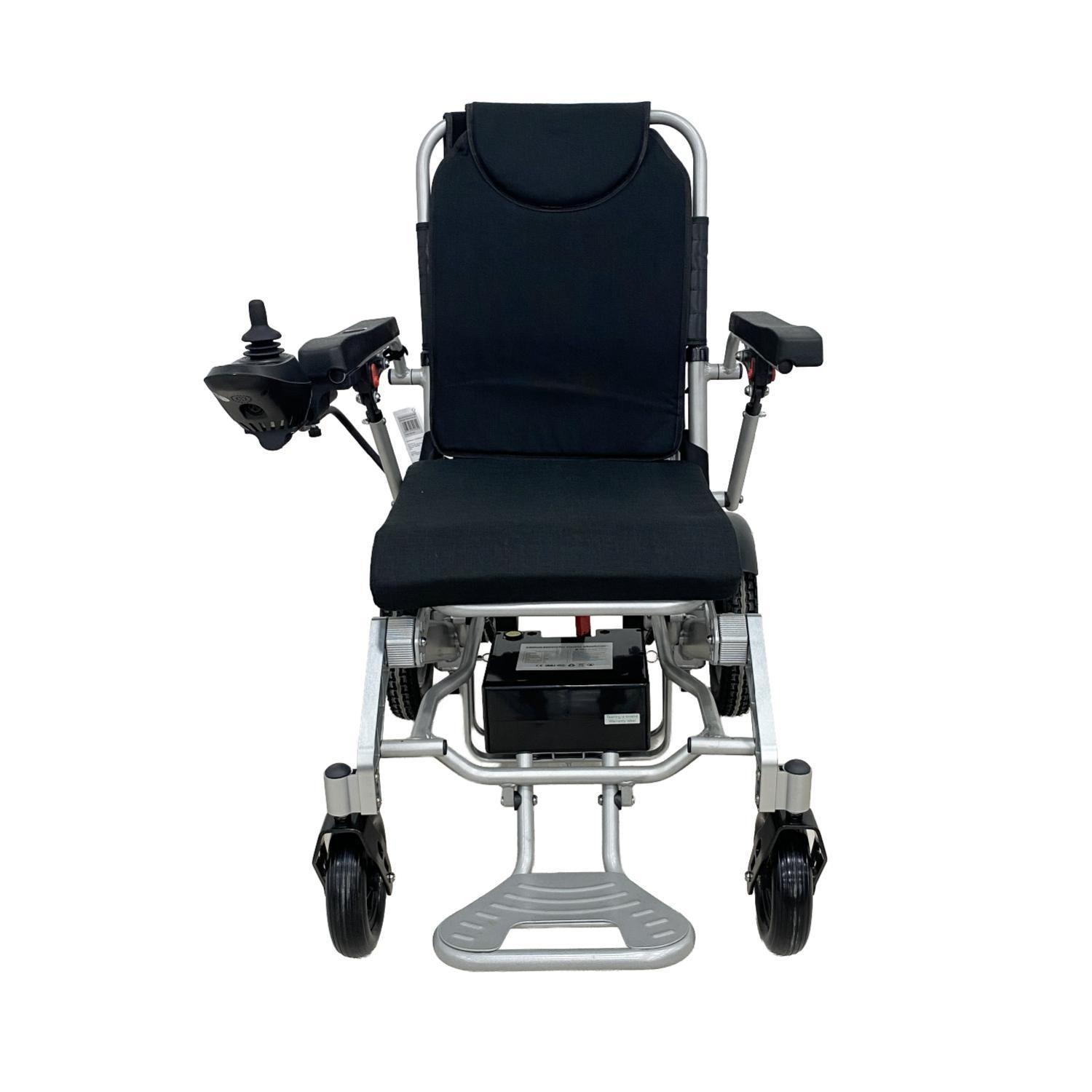 Silla De Ruedas Electrica Plegable Premium DELUX-4