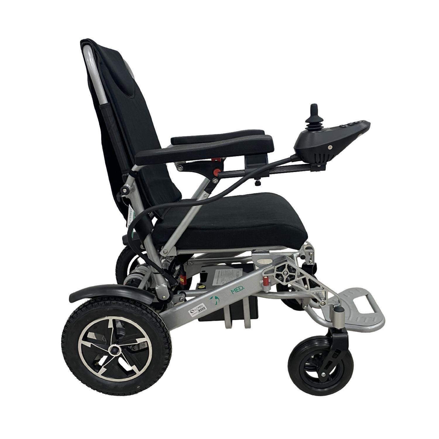 Silla De Ruedas Electrica Plegable Premium DELUX-5