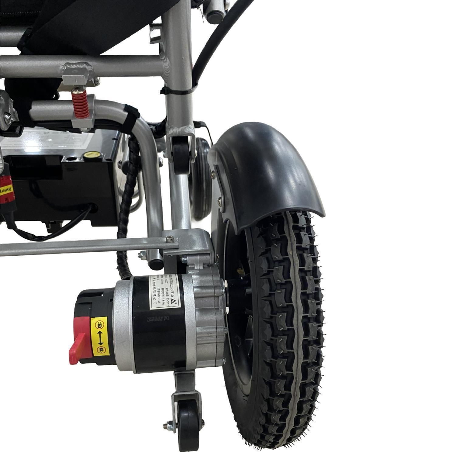 Silla De Ruedas Electrica Plegable Premium DELUX-8