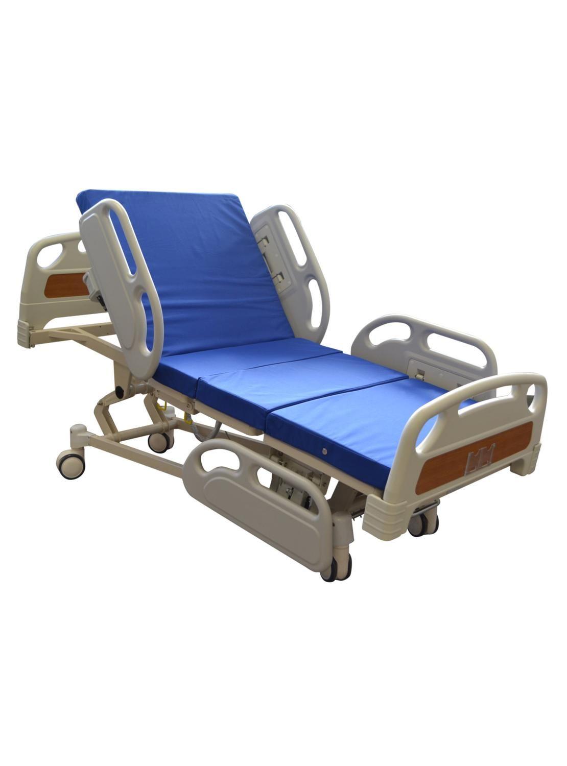 Cama Clínica Eléctrico 5 Posic Dlux + Colchón 10cm + Topper-0