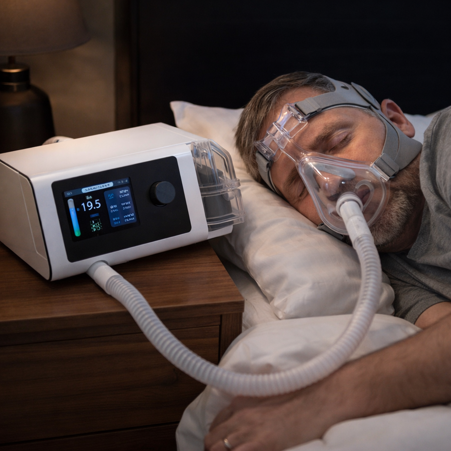 BPAP DualFlow 6 Modos - Terapia Apnea del Sueño-2