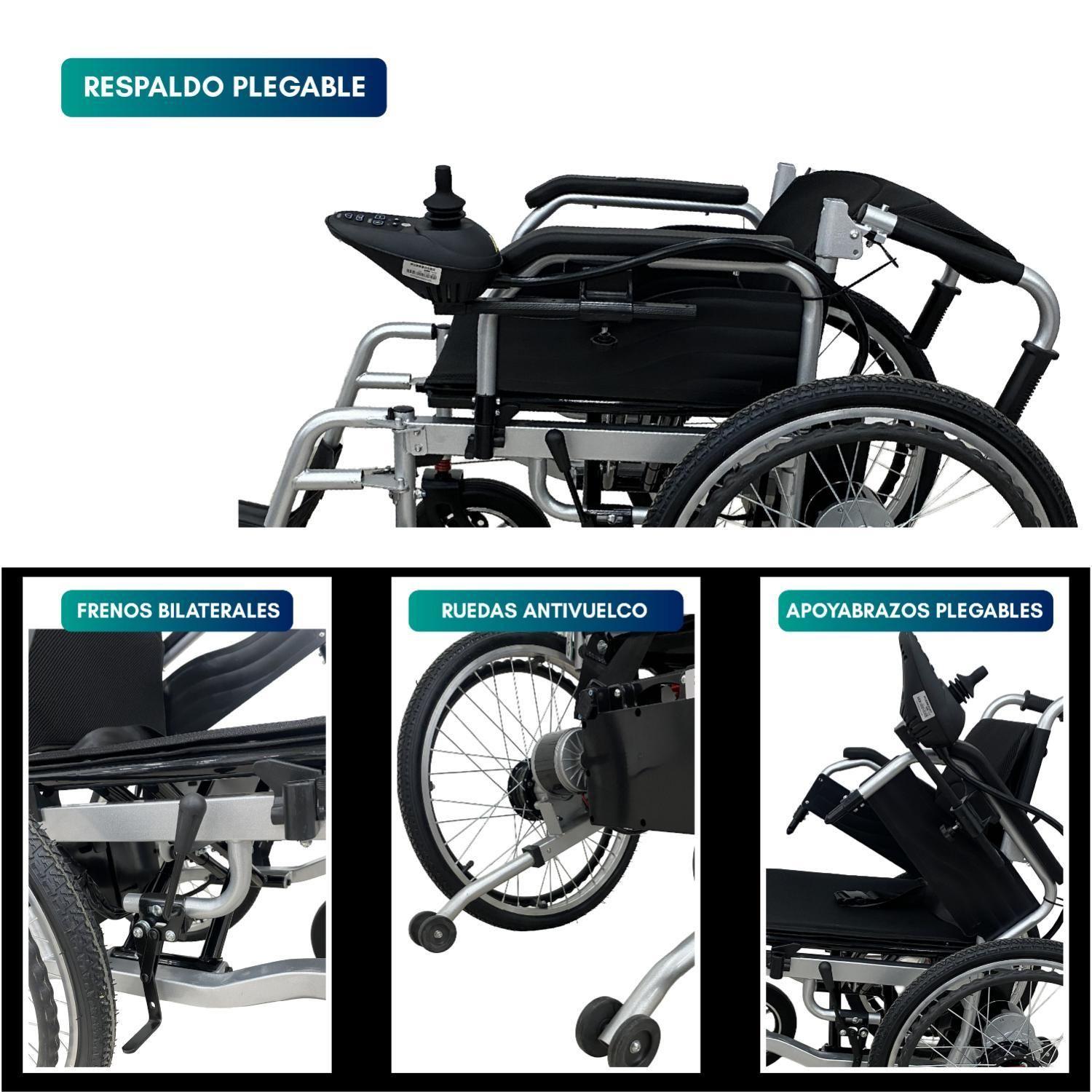 Silla de Ruedas Eléctrica Adulto Sport 22"-9