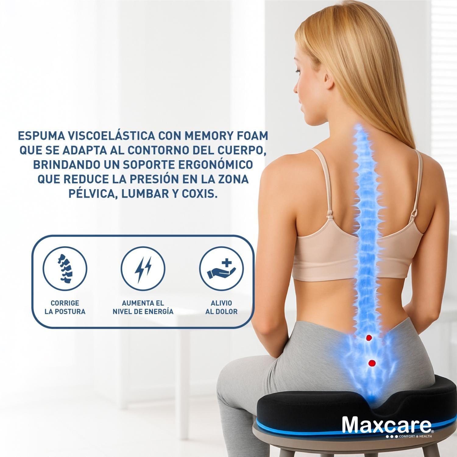 Cojín Ortopédico Coxis Asiento Ergonométrico 44.5*36*6.8-4