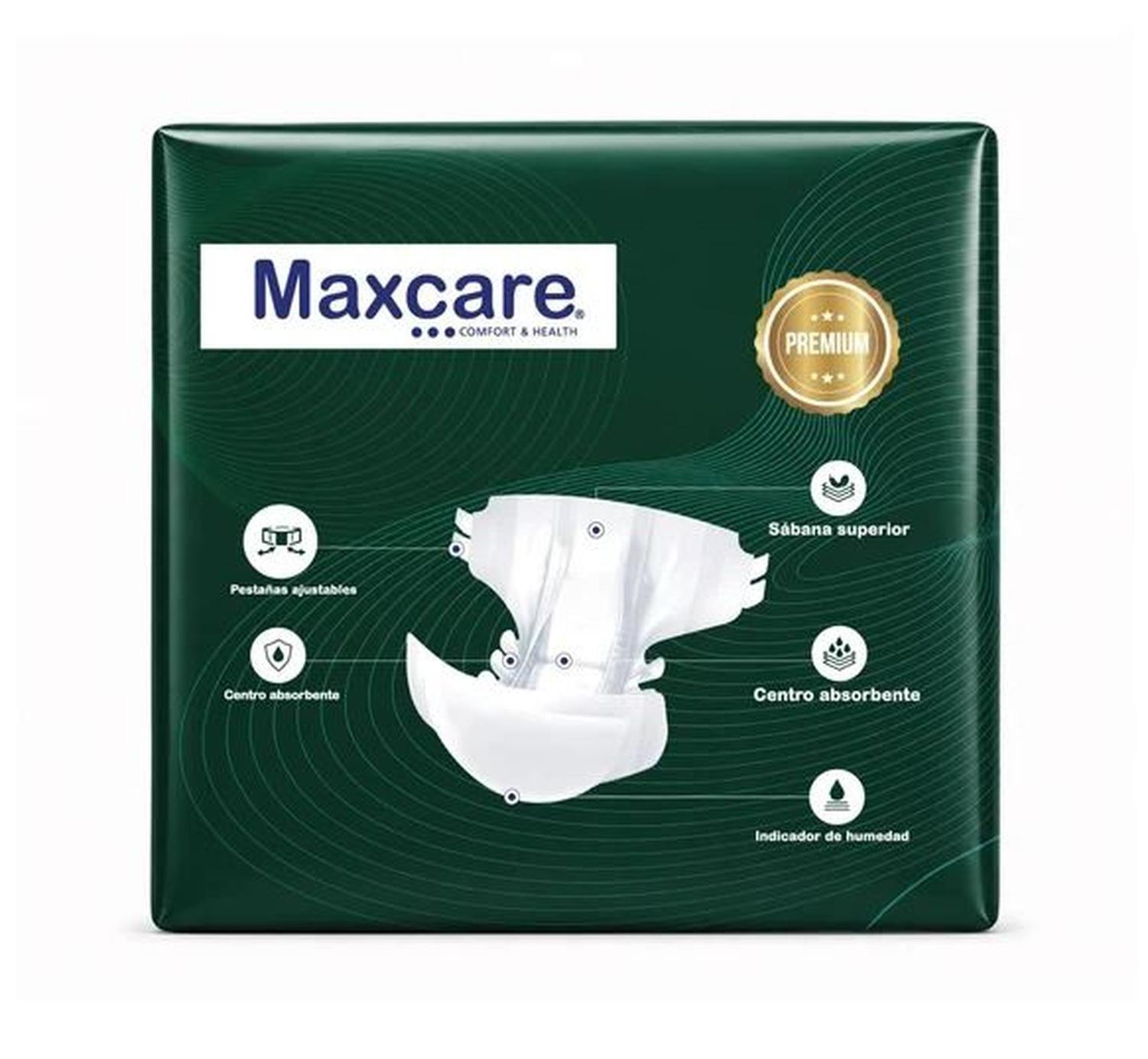 Pack 3 Pañal Adulto Maxcare Premium Talla M - 24 Unidades-2