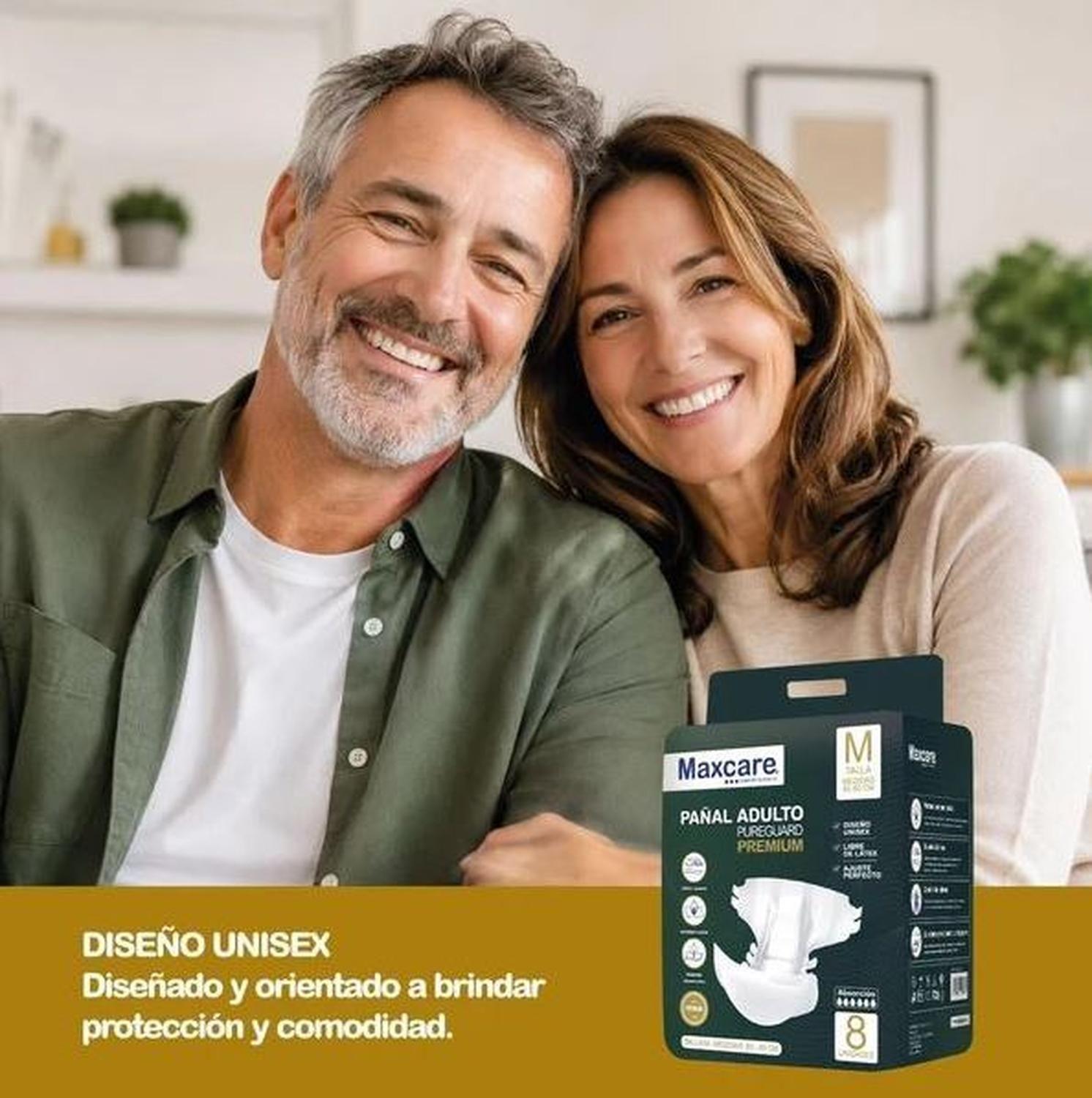 Pack 3 Pañal Adulto Maxcare Premium Talla M - 24 Unidades-4