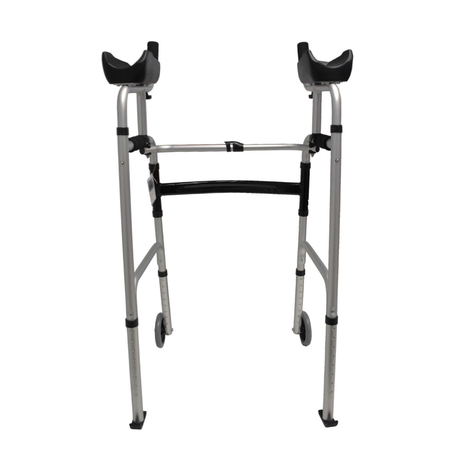 Andador Burrito Plegable Con Ruedas y Apoyabrazos-5