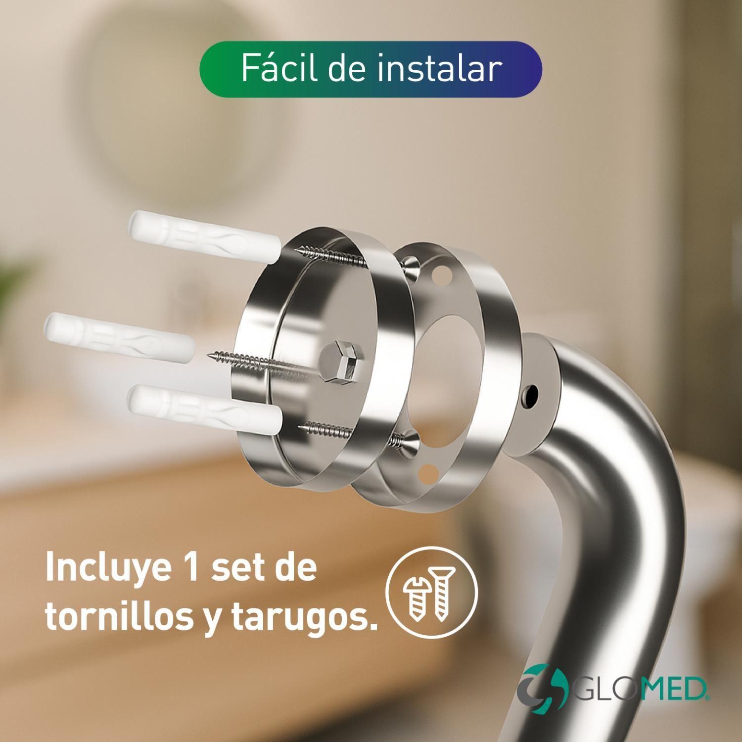 Barra Seguridad Baño Acero Inoxidable 76cm-4