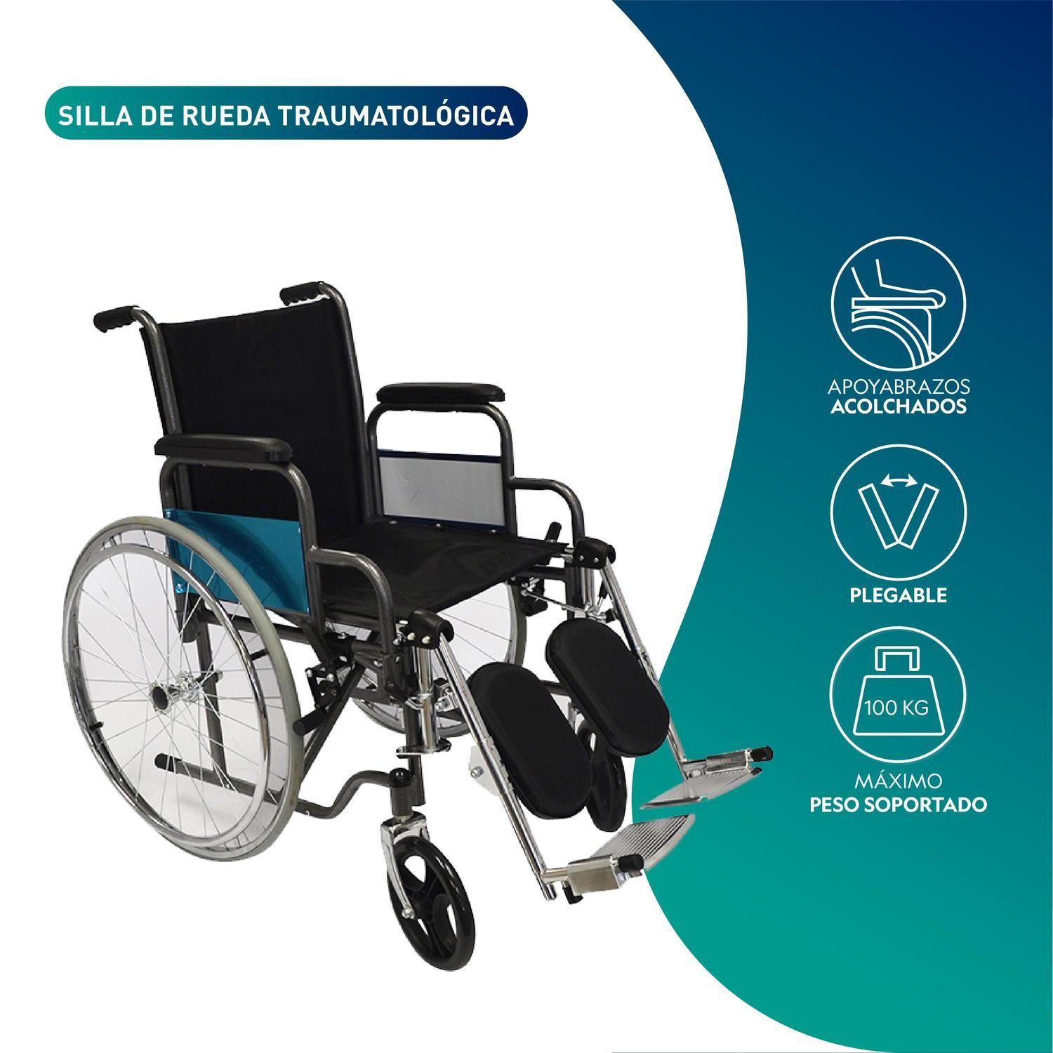 Silla de Ruedas Traumatológica Plus-2
