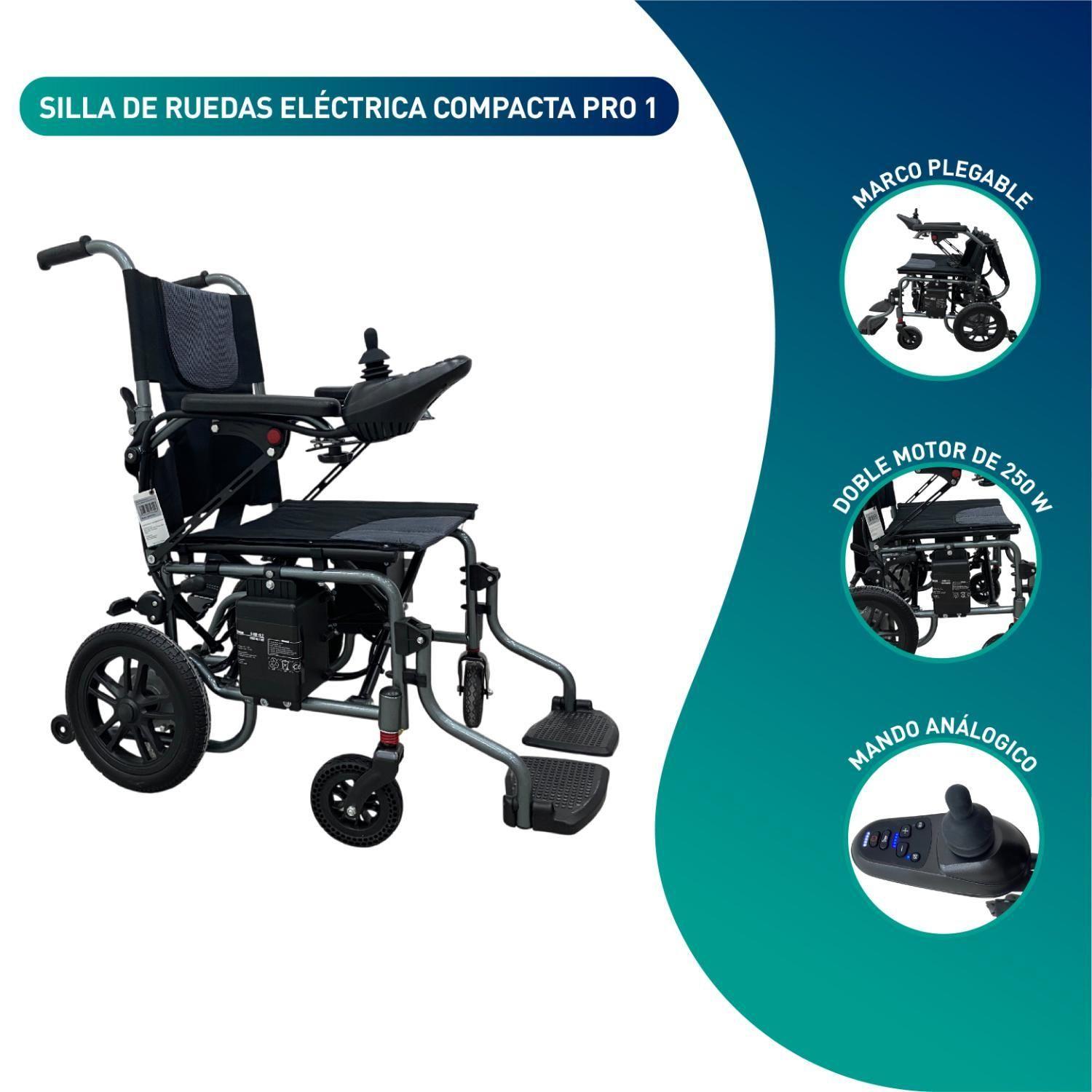 Silla De Ruedas Eléctrica Compacta Pro E1-2