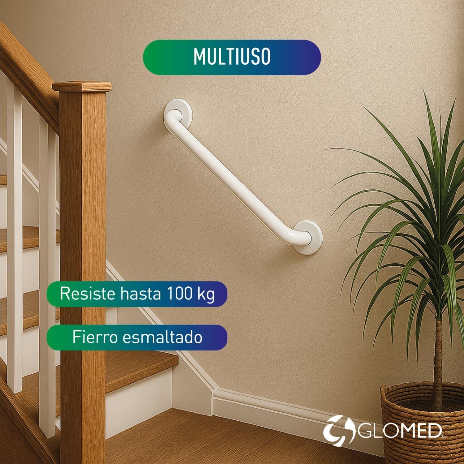 Barra Seguridad Baño Esmaltada 60cm-3