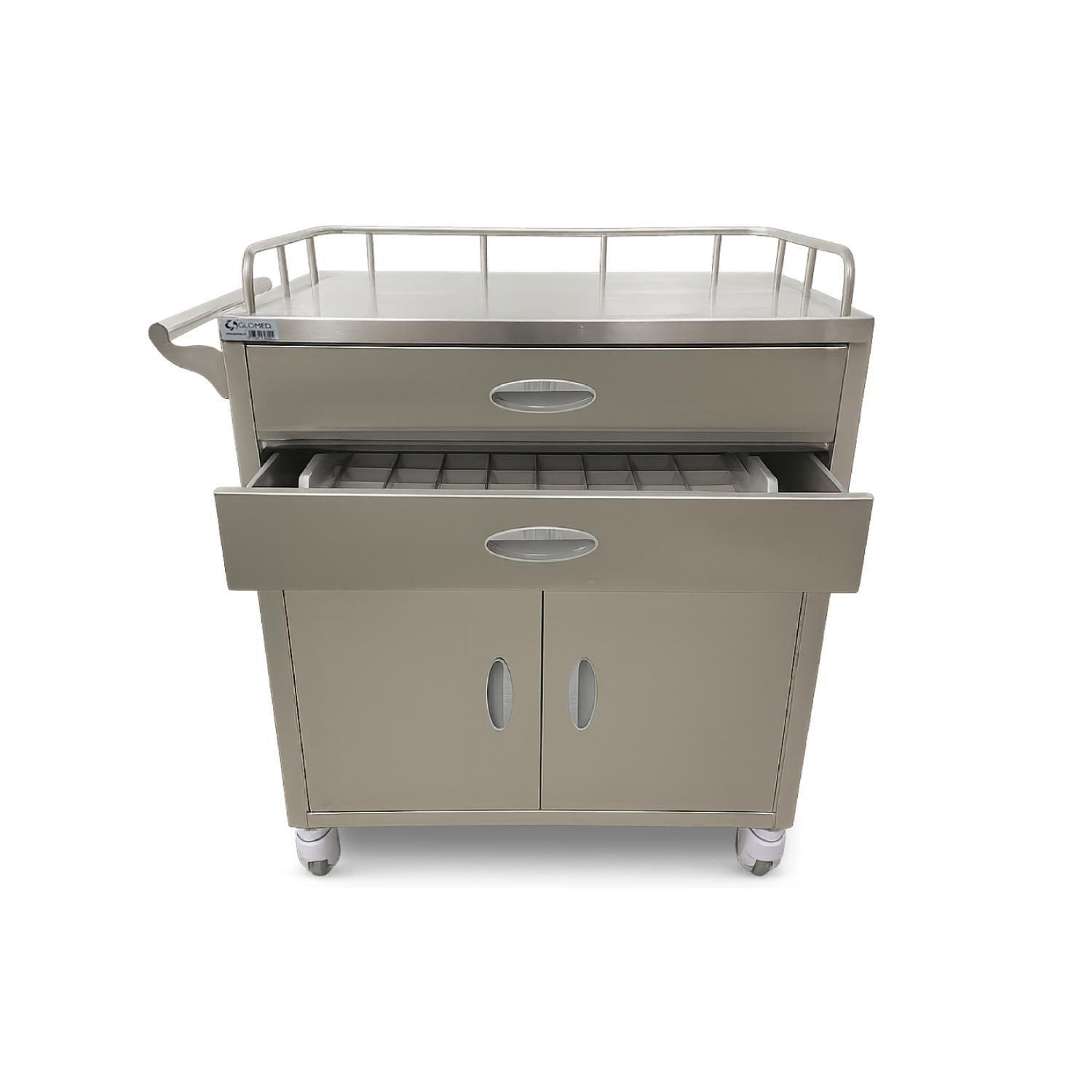 Carro Clínico Almacenamiento 4 Compartimientos-3